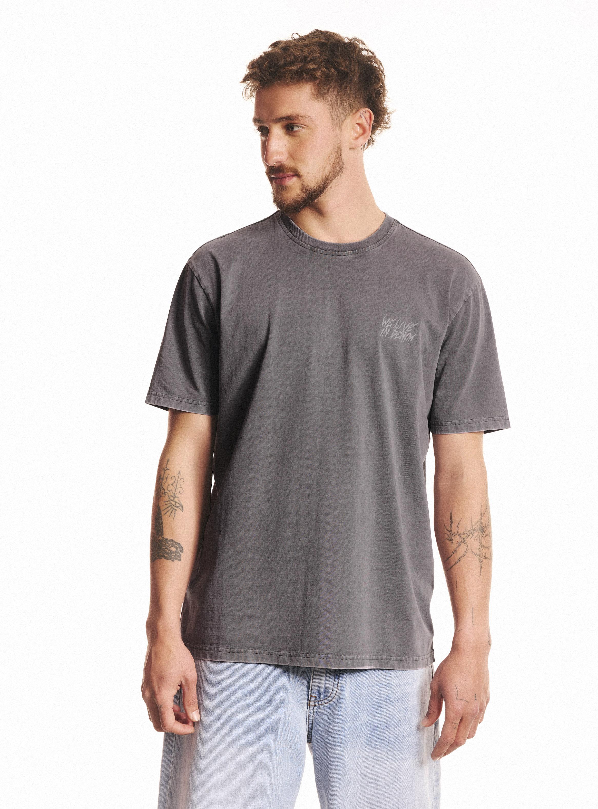 Polera Relajada con Estampado-0