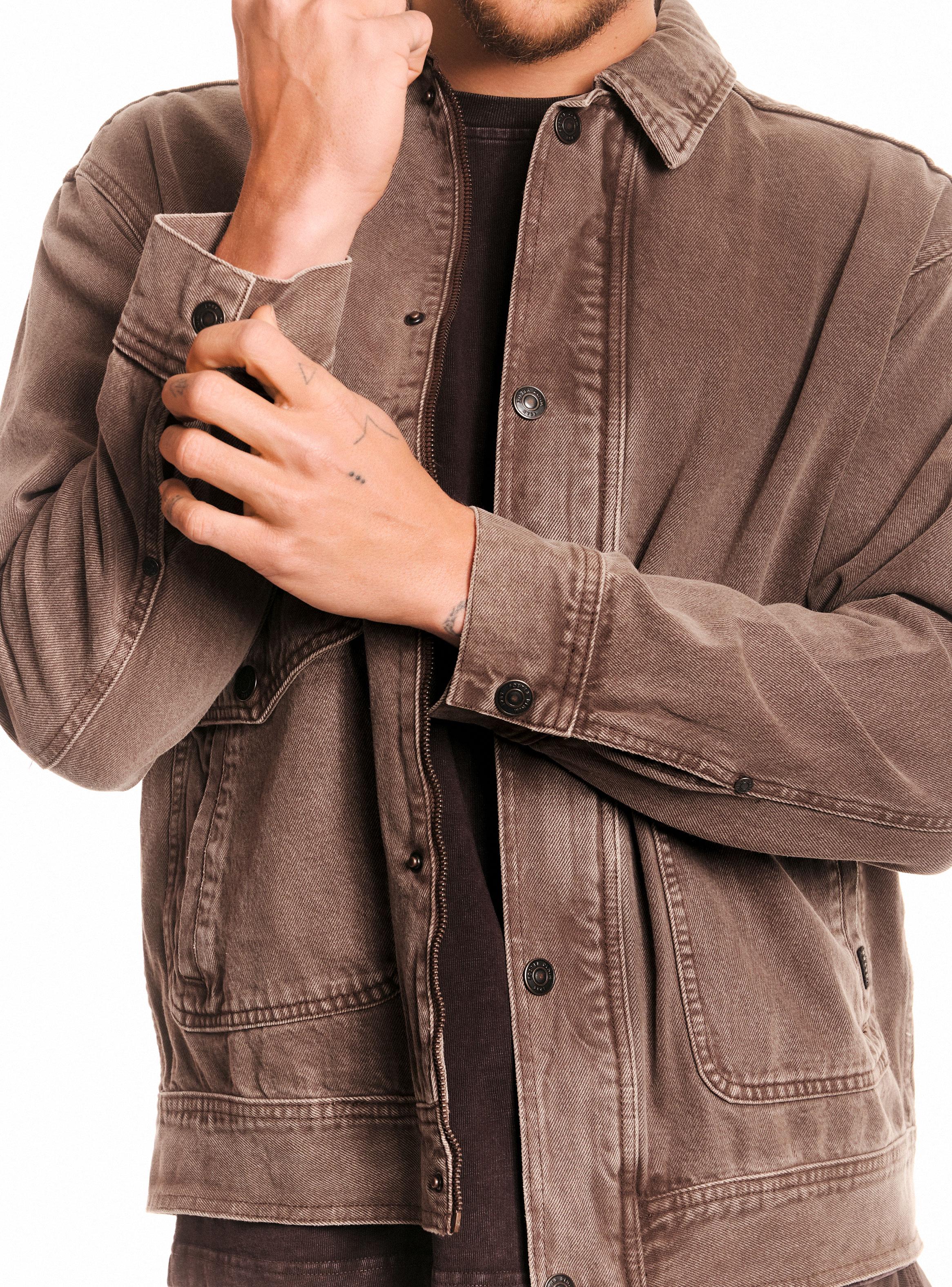 Chaqueta Relajada Denim Lavado-3