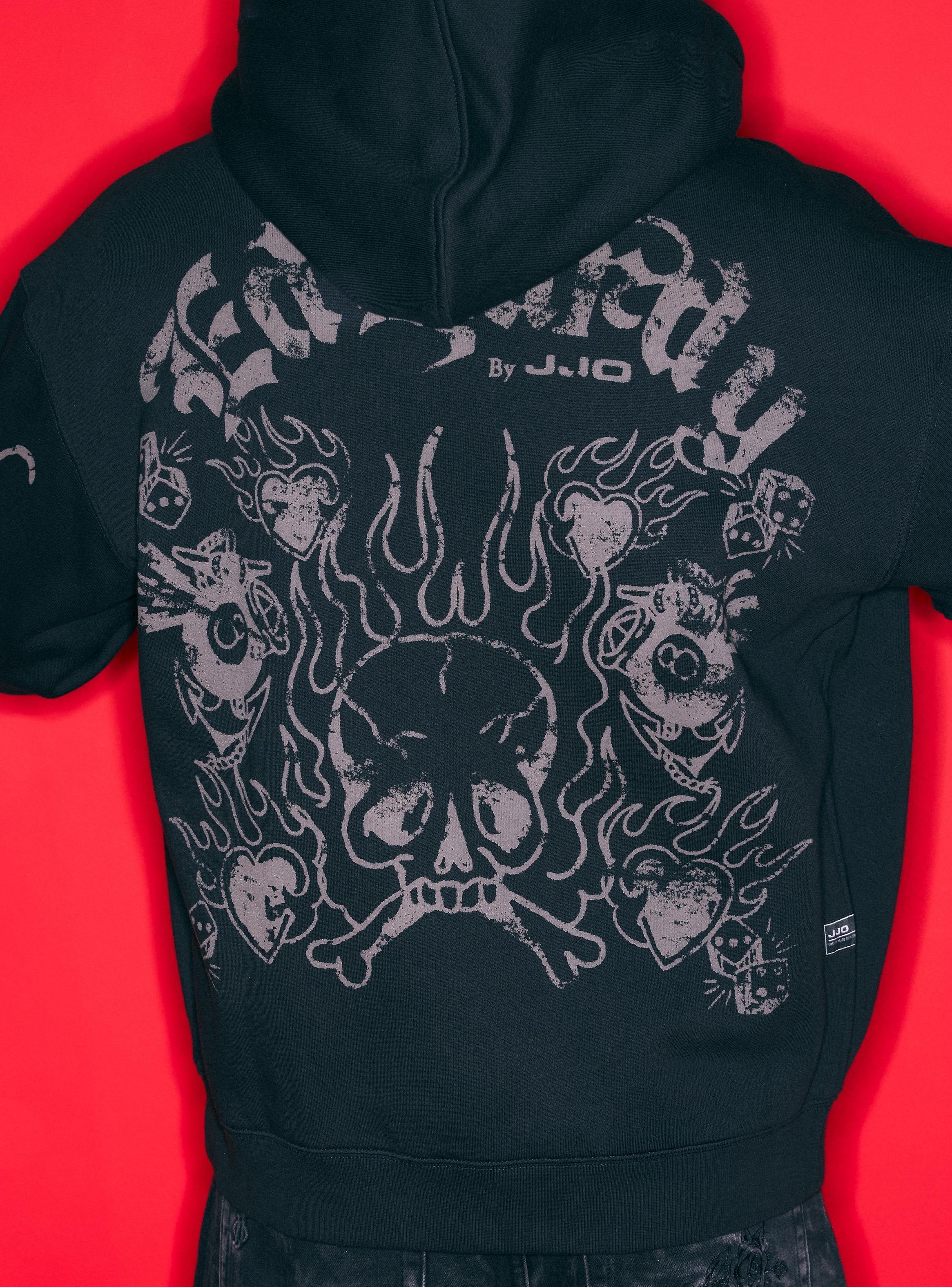Polerón Ed Hardy Estampado Espalda Pecho y Mangas-3