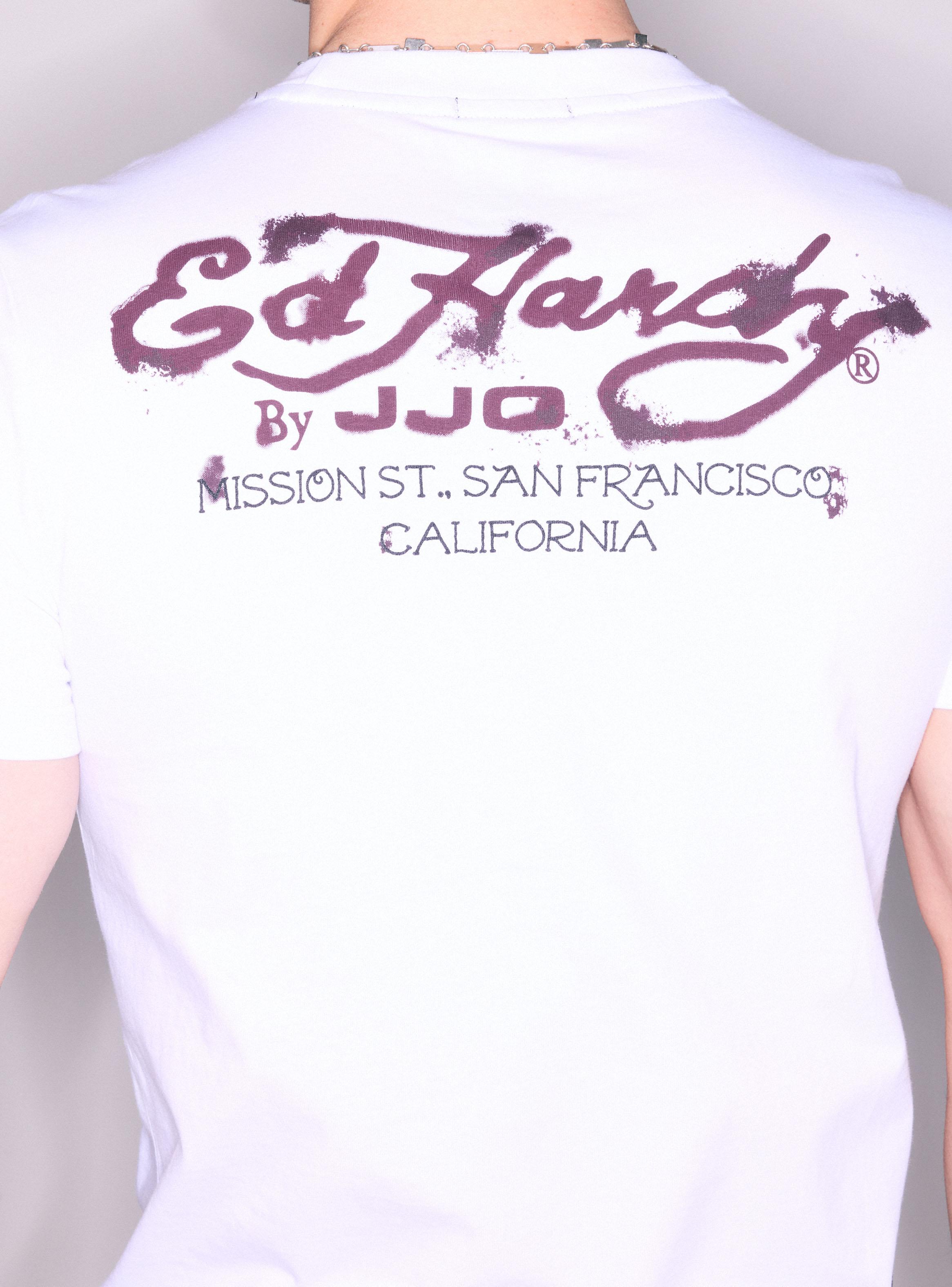 Polera Ed Hardy Tela Jacquard-3