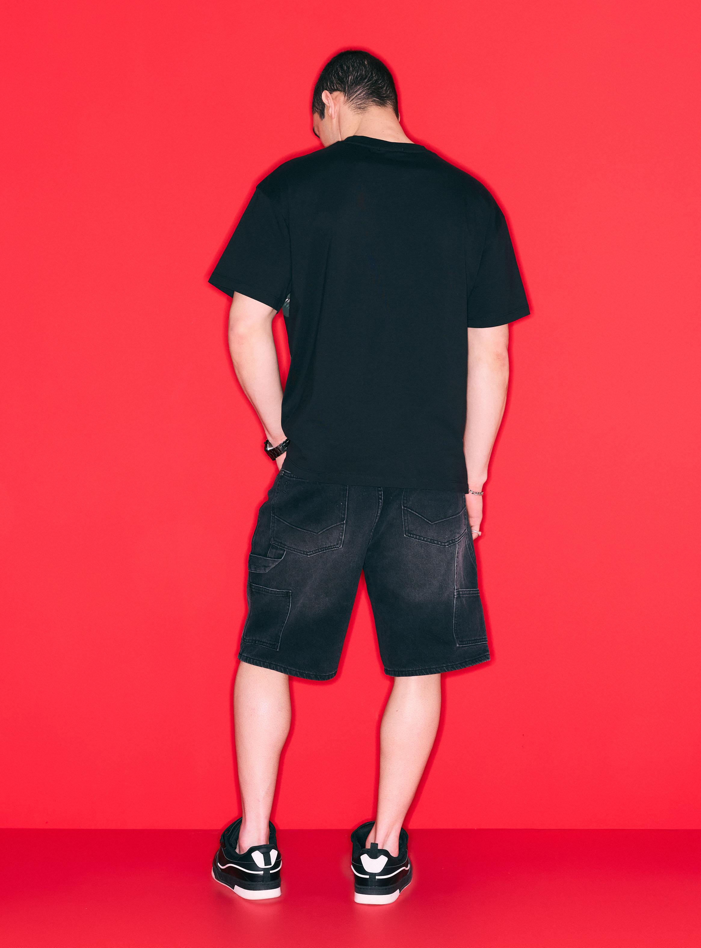 Short Ed Hardy Carpintero Estampado Frontal-5