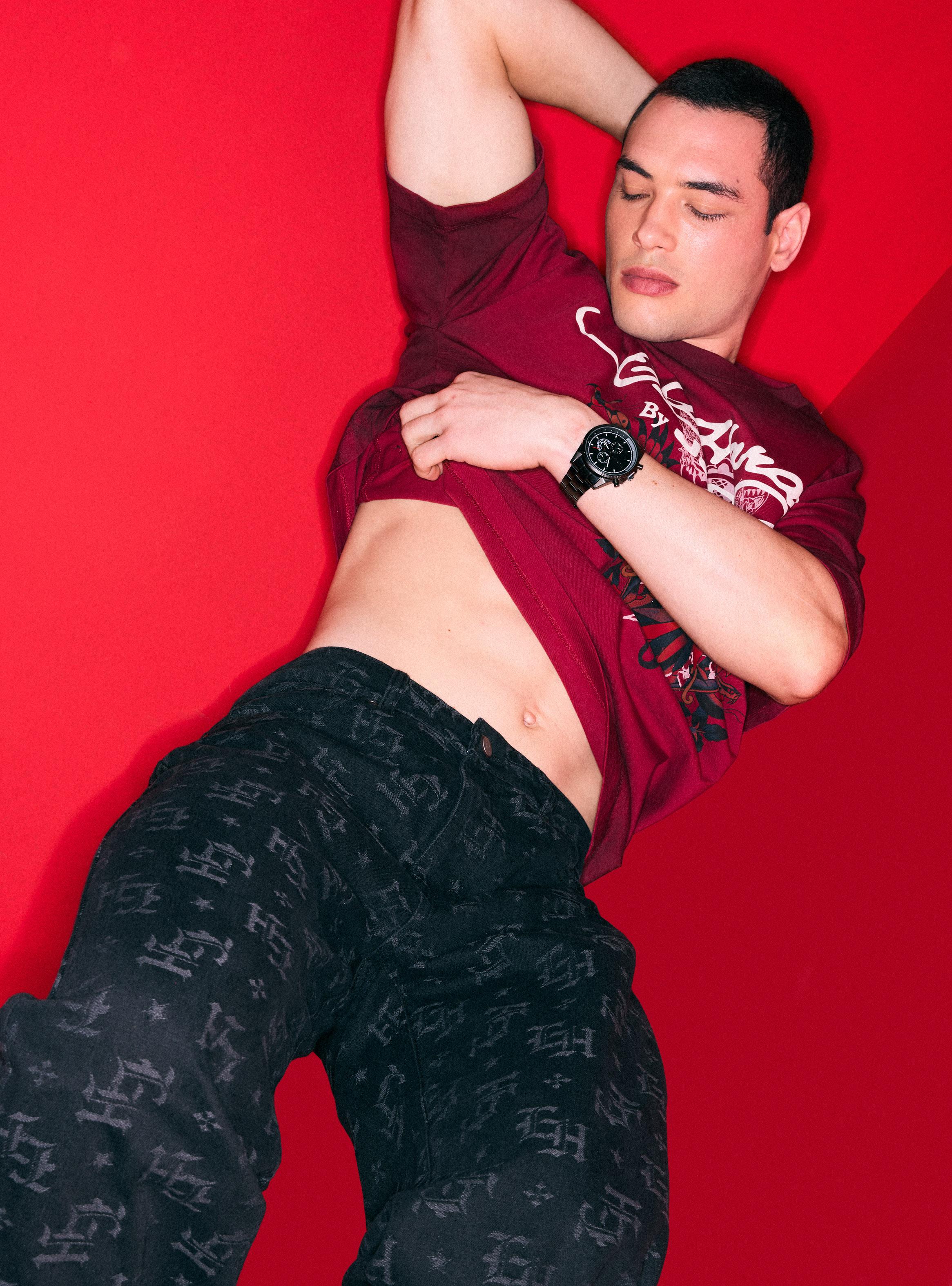 Jeans Ed Hardy Tela Jacquard-2