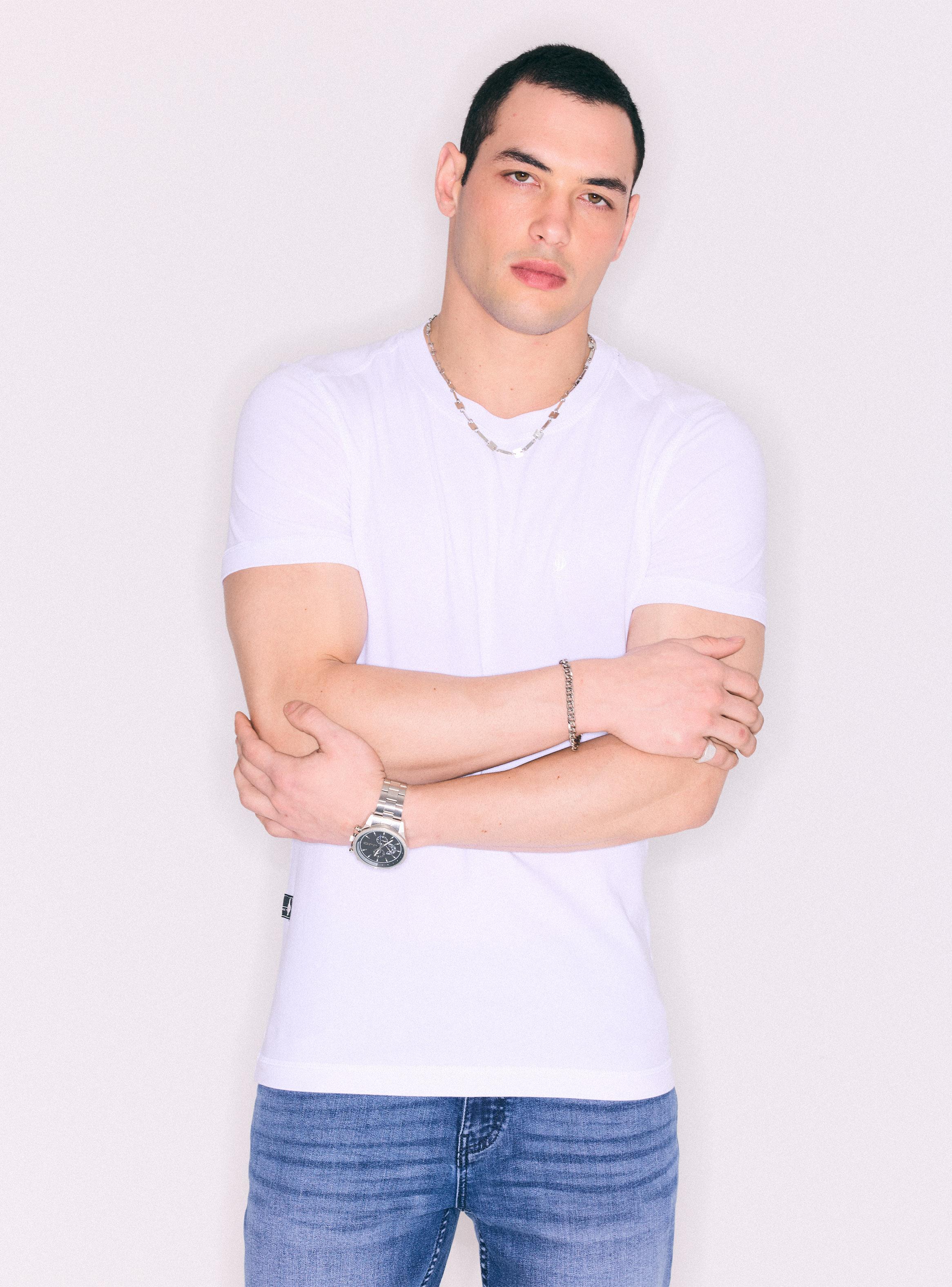 Polera Muscle Fit Lavada-0