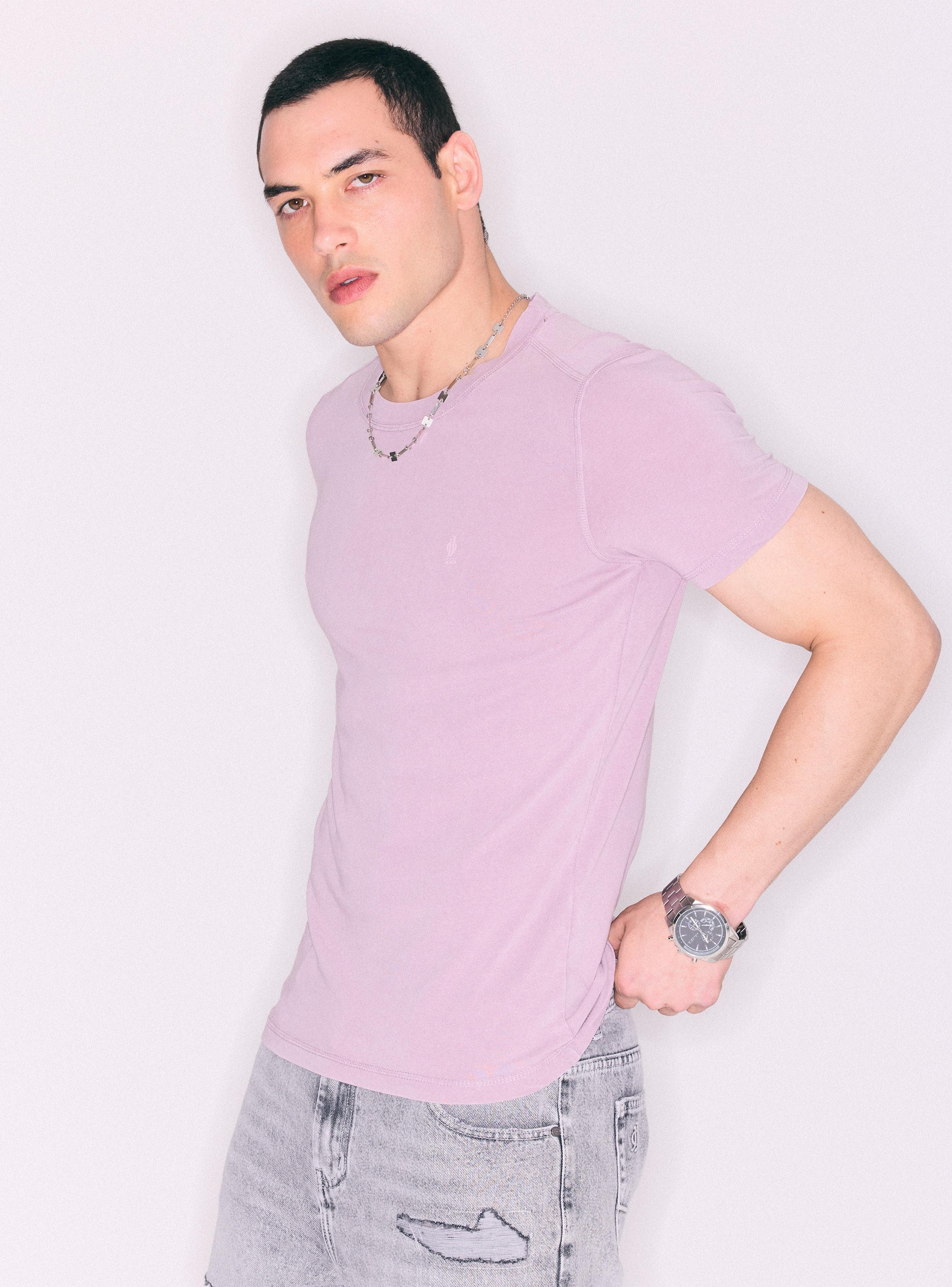 Polera Muscle Fit Lavada-0