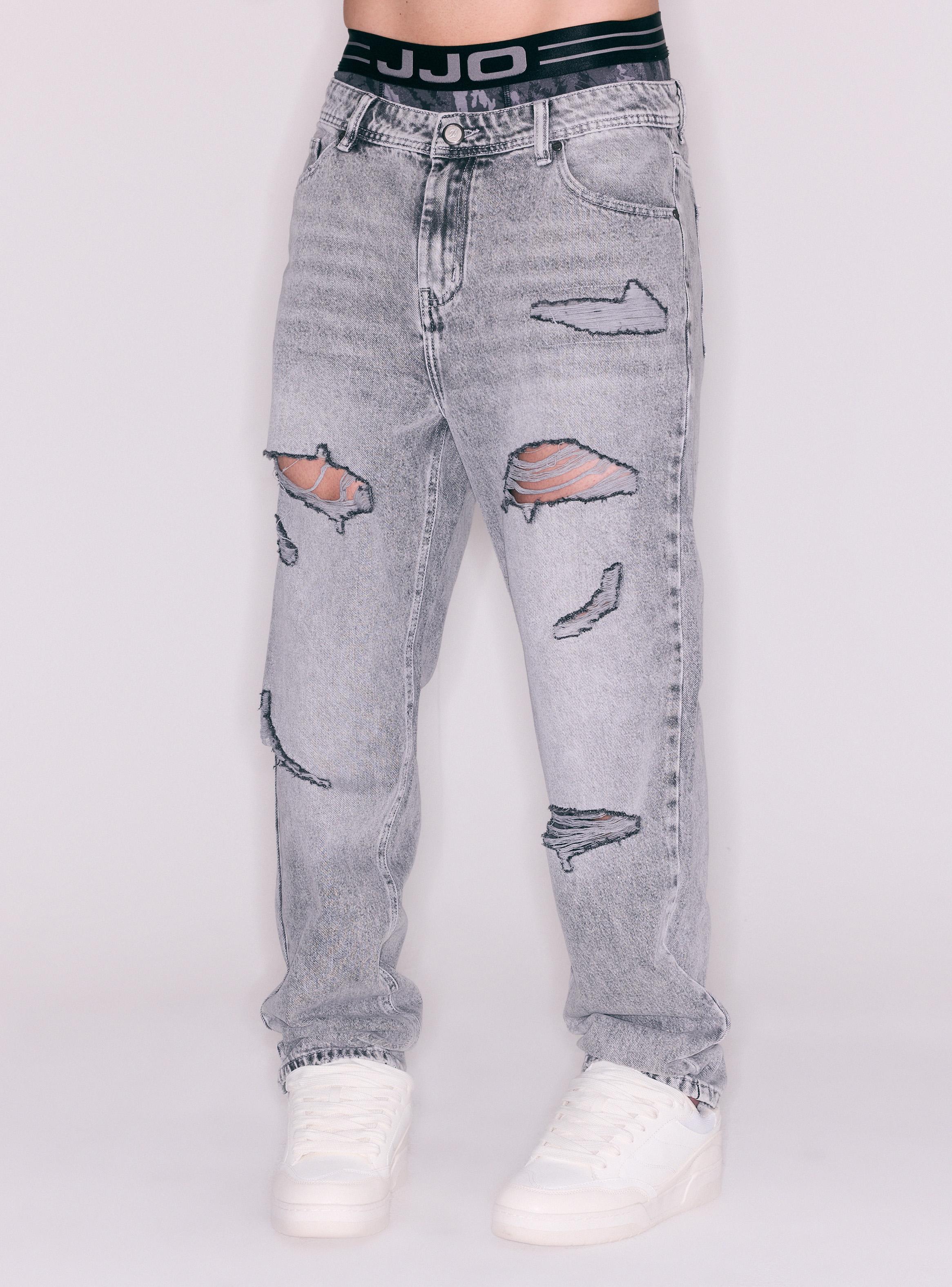 Jeans Recto Roturas-0