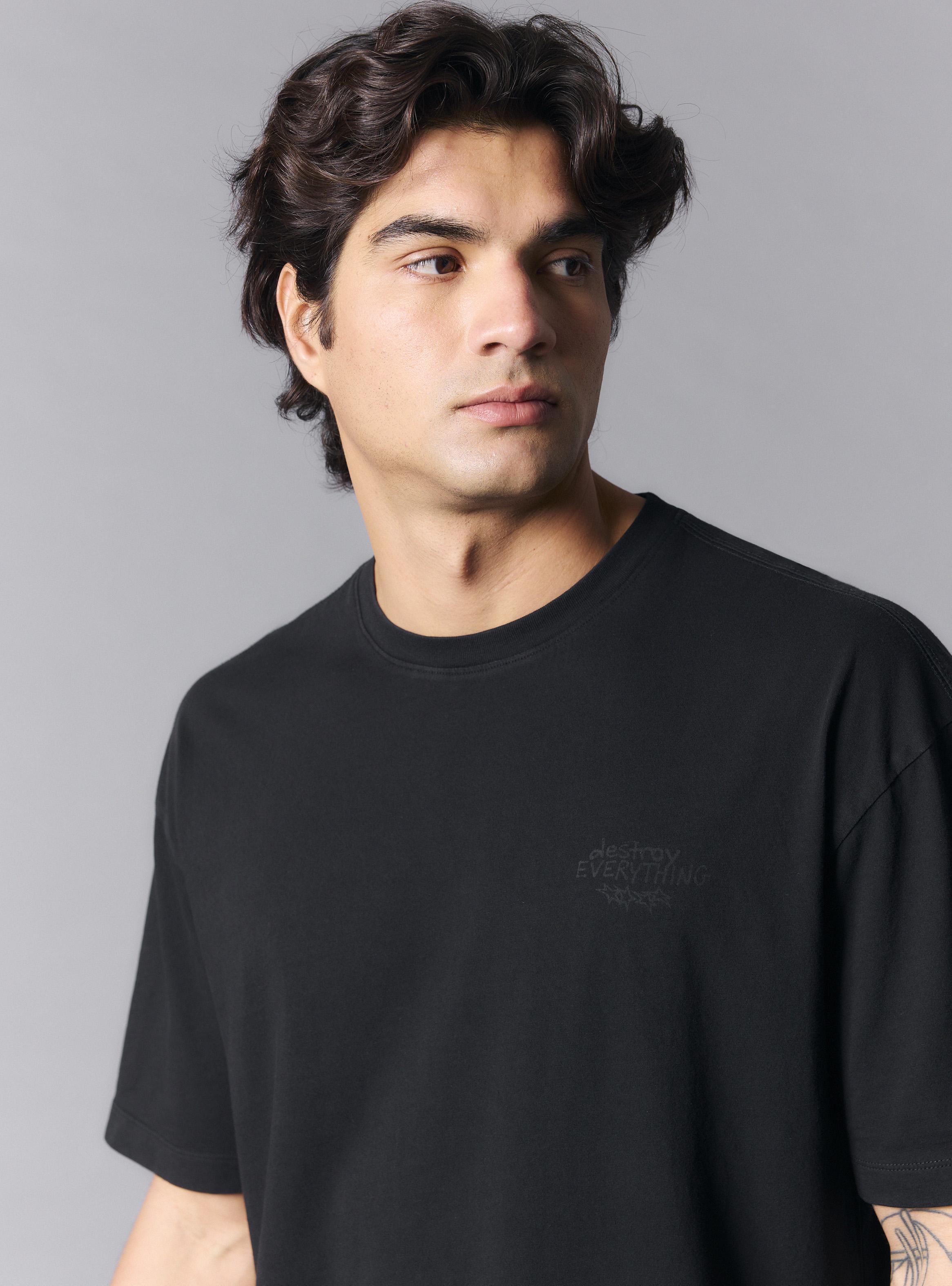 Polera con Estampado en Espalda-2