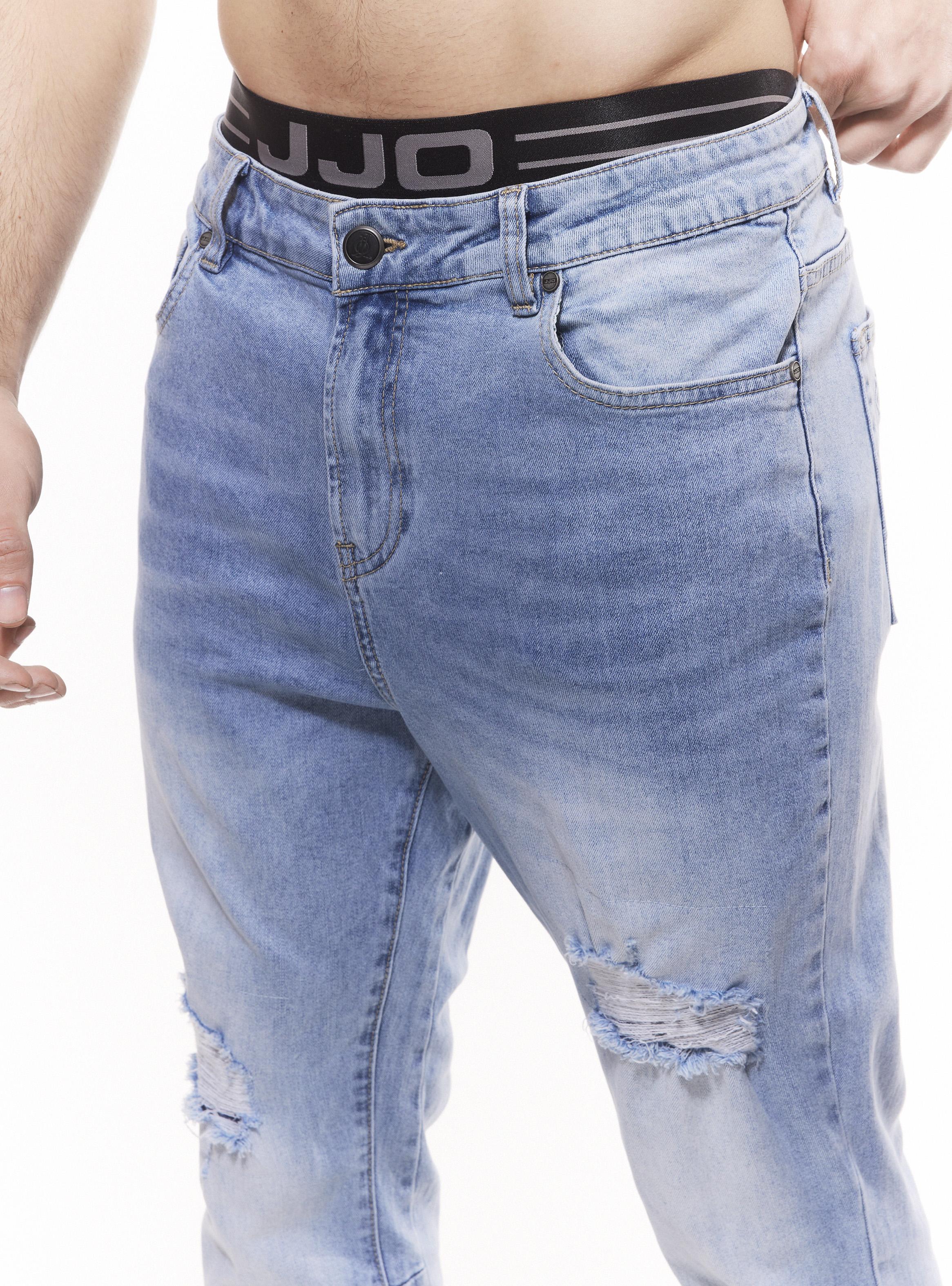 Jeans Skinny Flare Roturas-2