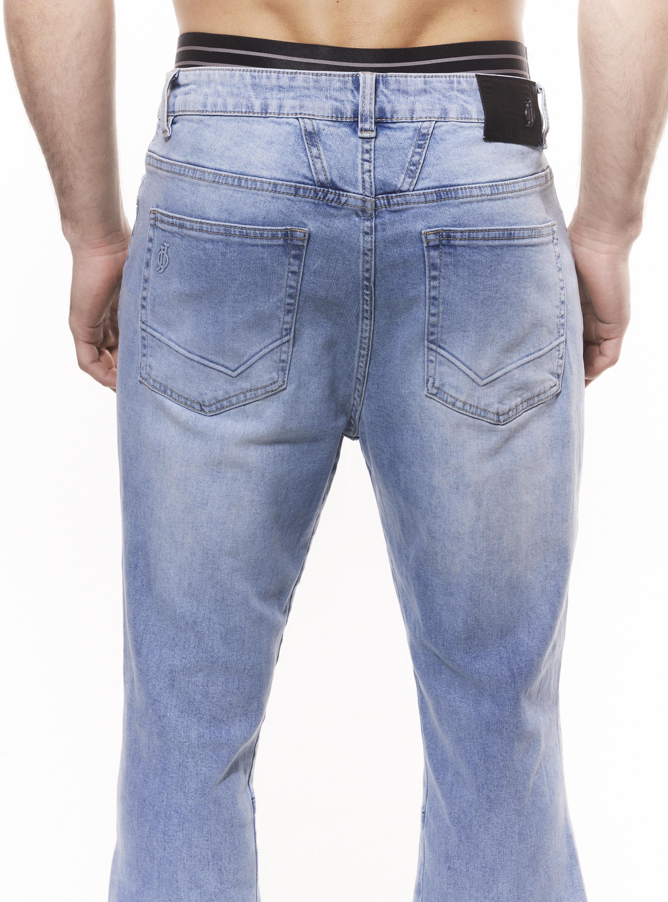Jeans Skinny Flare Roturas-3