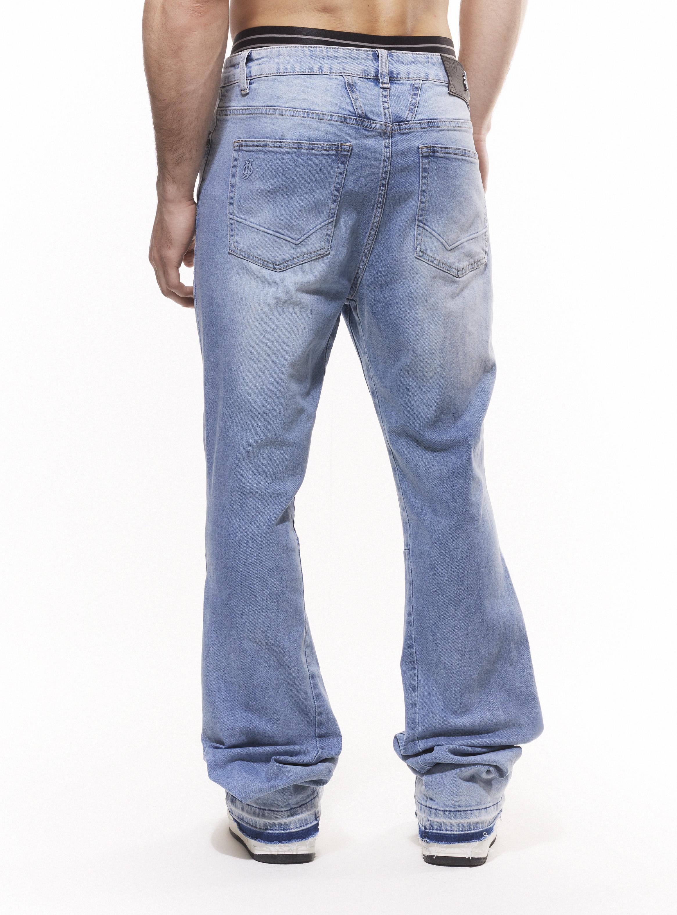 Jeans Skinny Flare Roturas-1