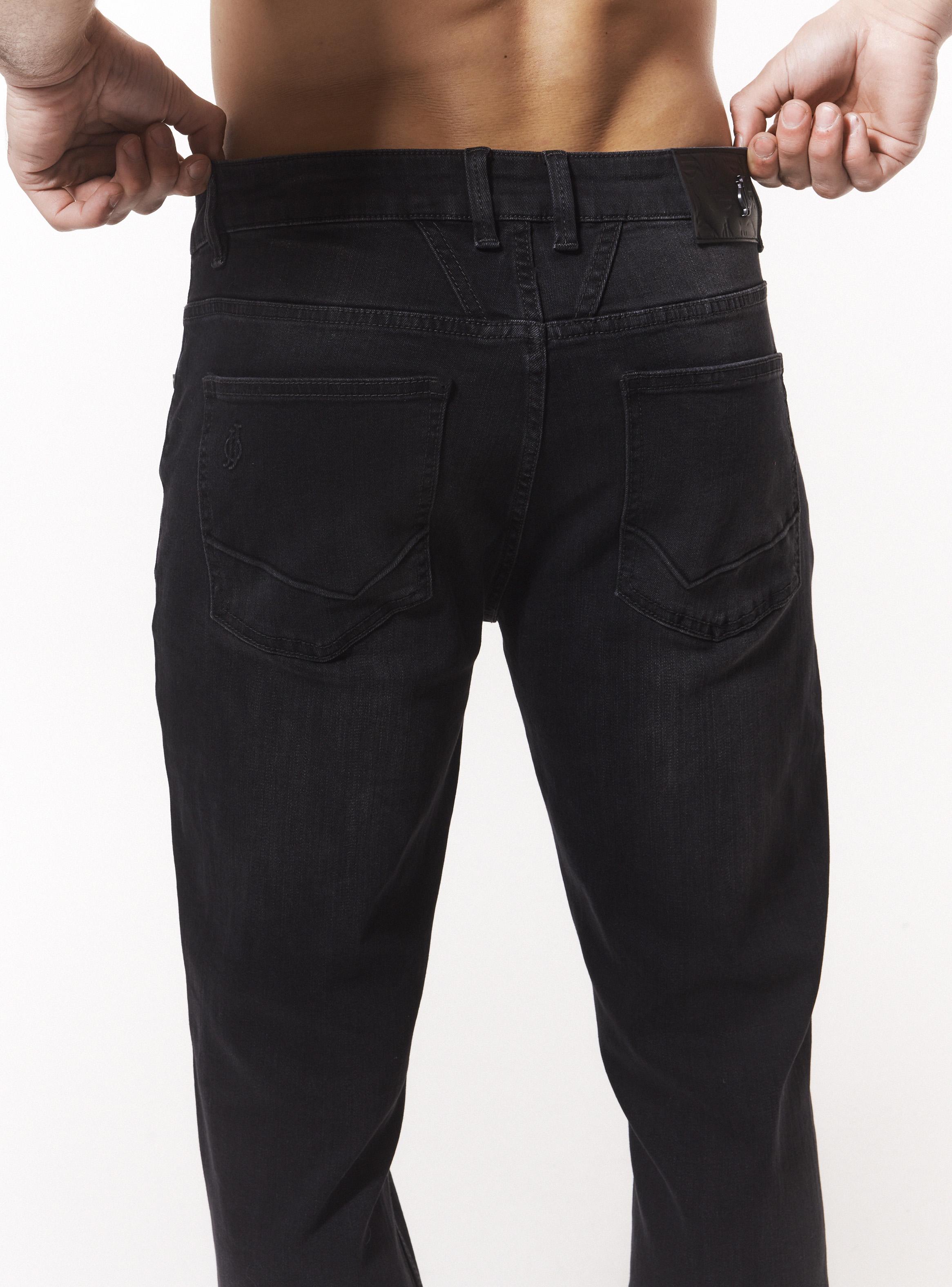 Jeans Slim Lavado Contrastado-3