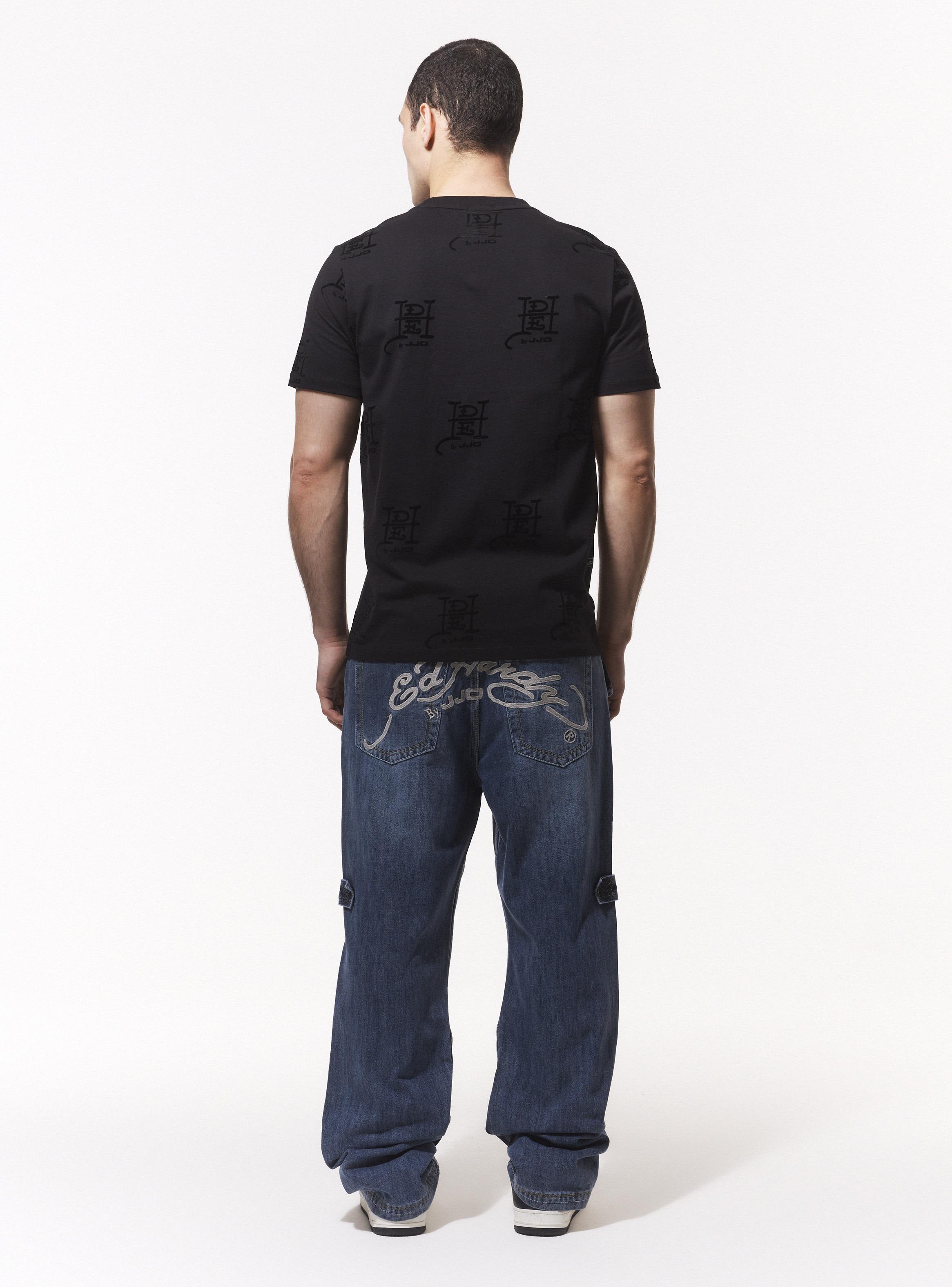 Polera Ed Hardy Estampado Texturado-5