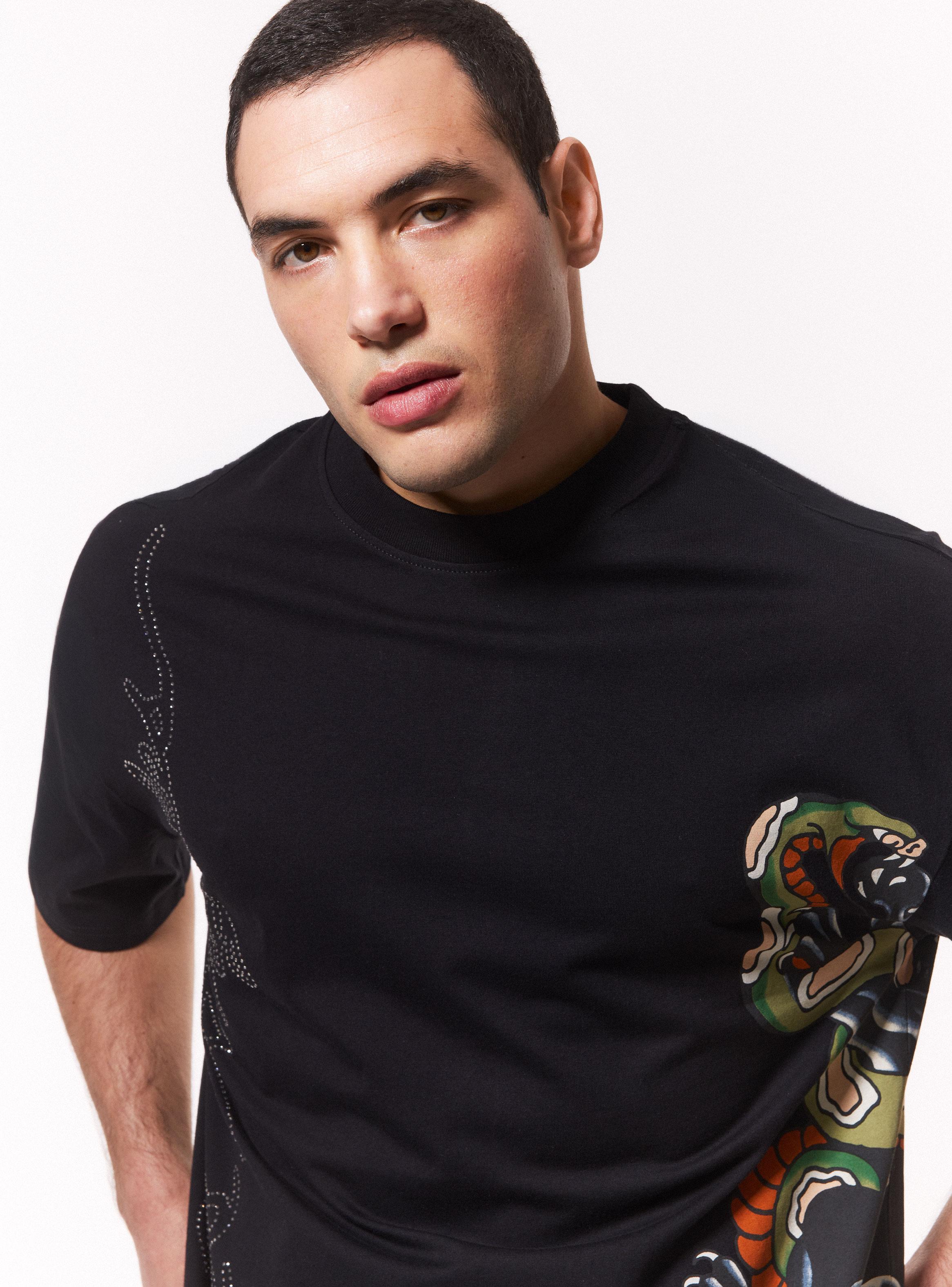 Polera Ed Hardy Estampado Brillos-2