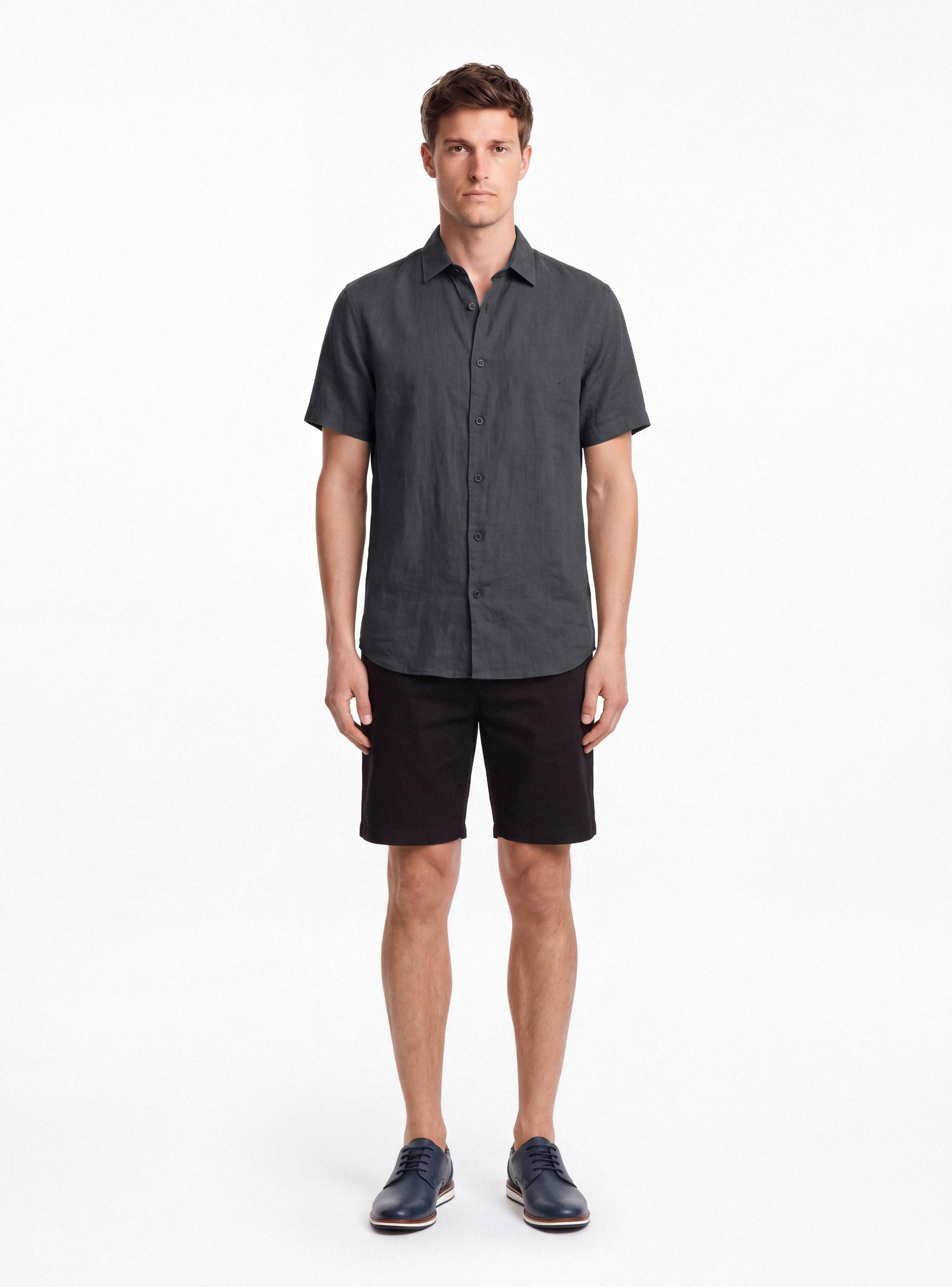 Camisa 100% Lino-3