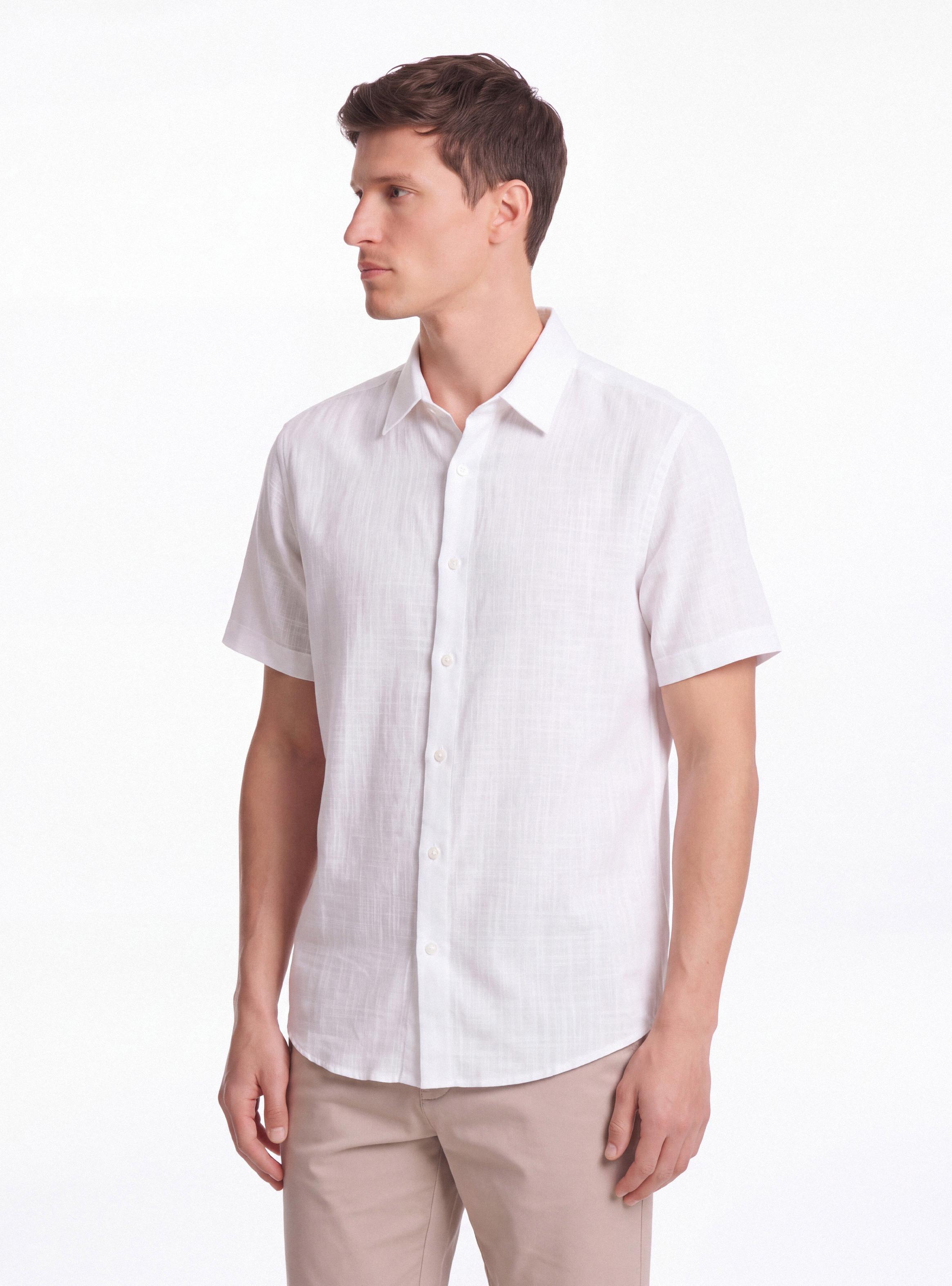 Camisa 100% Lino-0