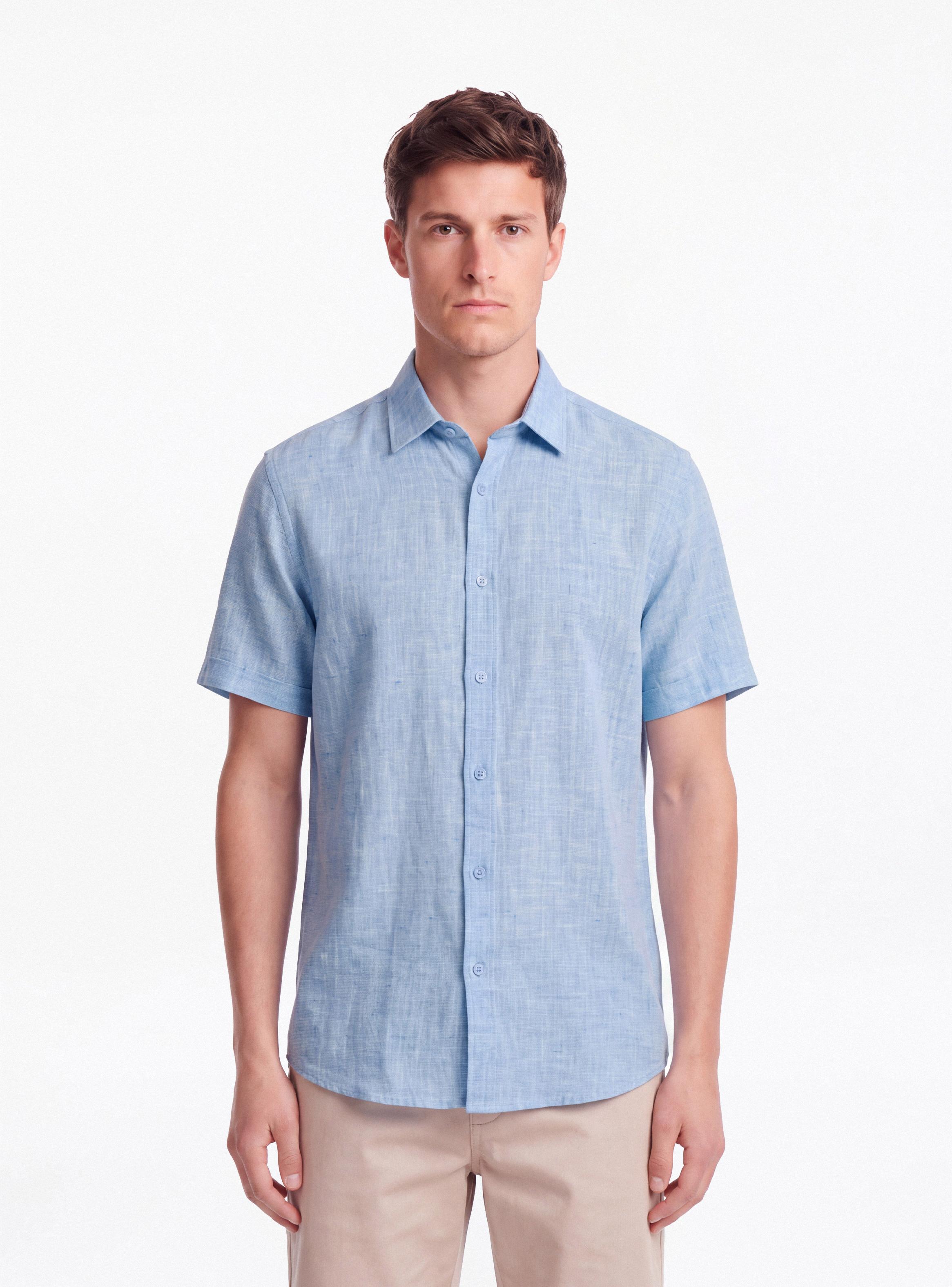 Camisa 100% Lino-0
