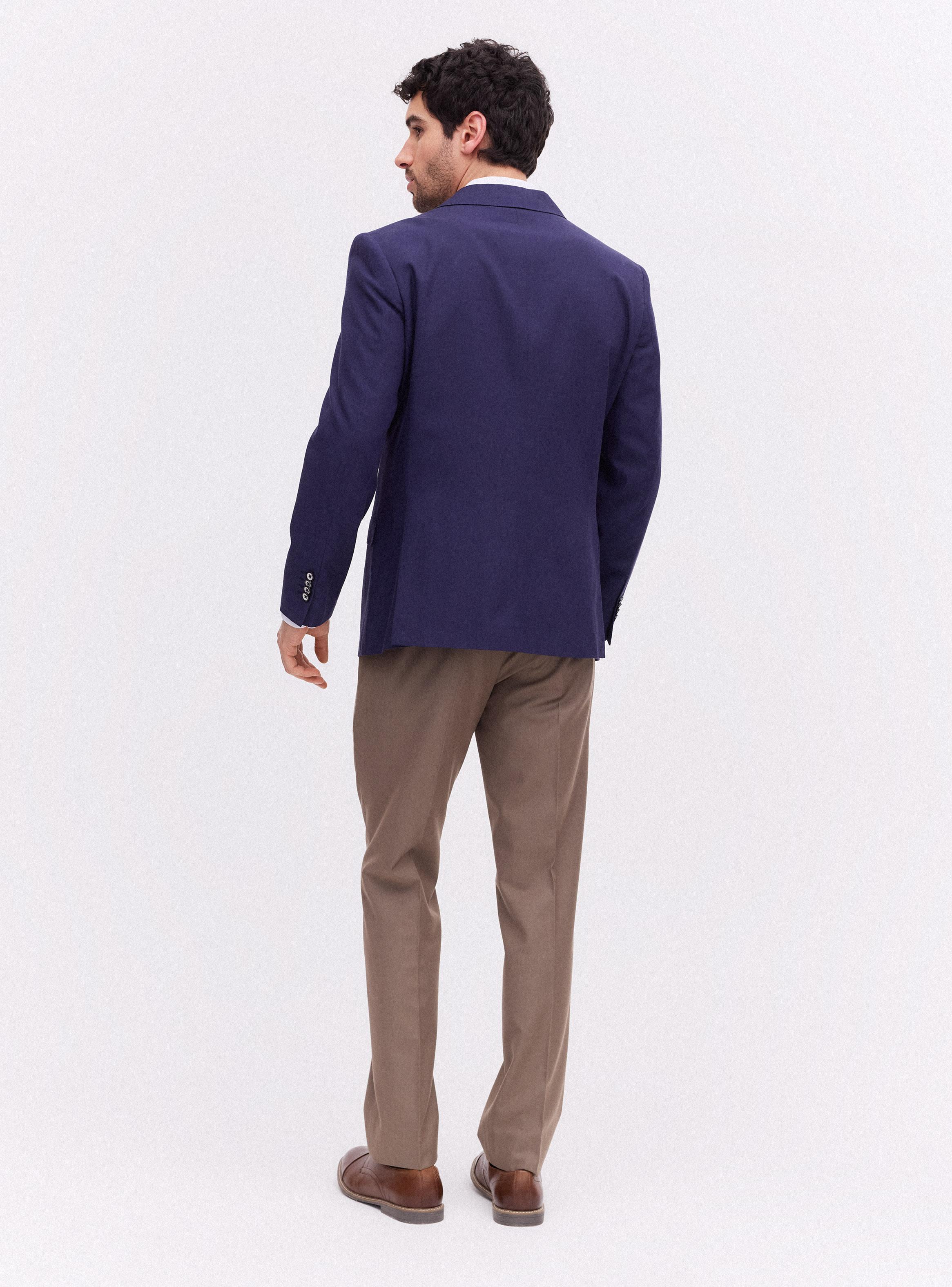 Vestón Recto Fantasías Texturadas Slim Fit-5