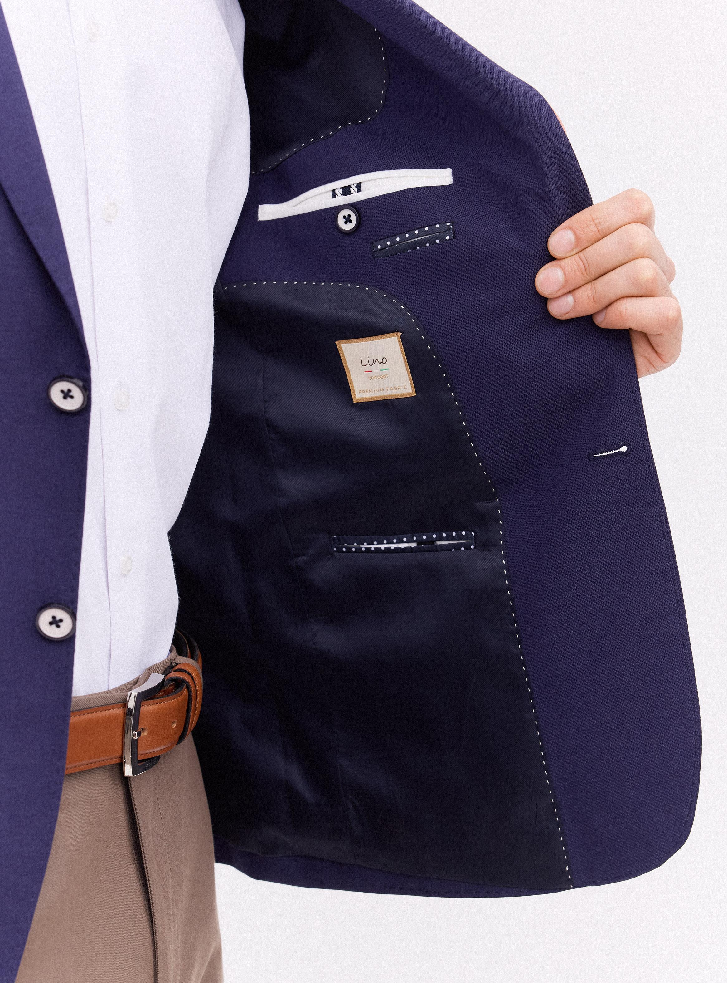 Vestón Recto Fantasías Texturadas Slim Fit-3