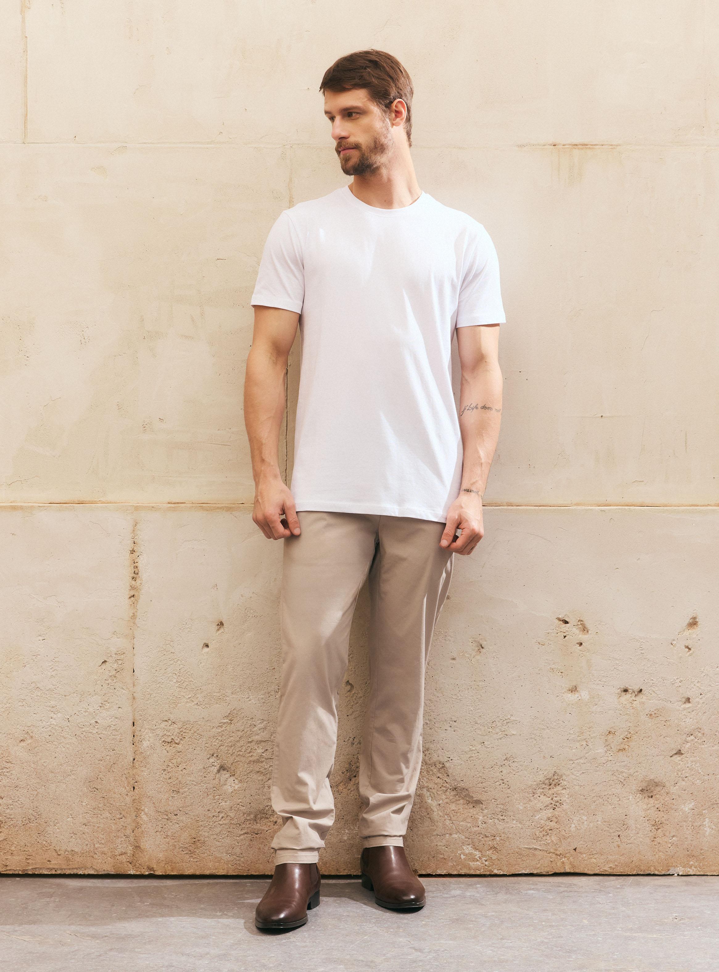Pantalón Corte Chino Delgado-4