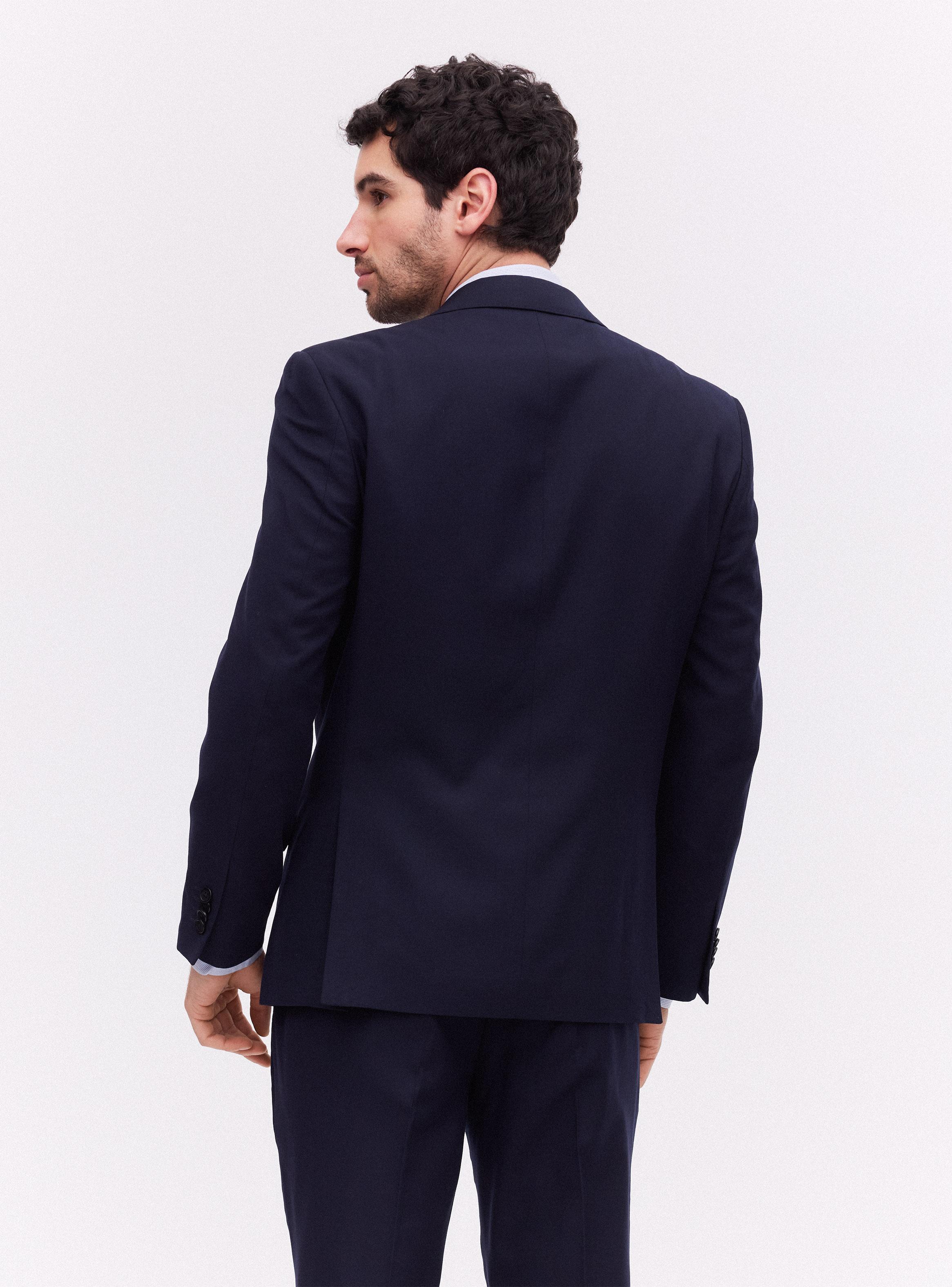 Traje Recto Fantasía Texturada Slim Fit-1