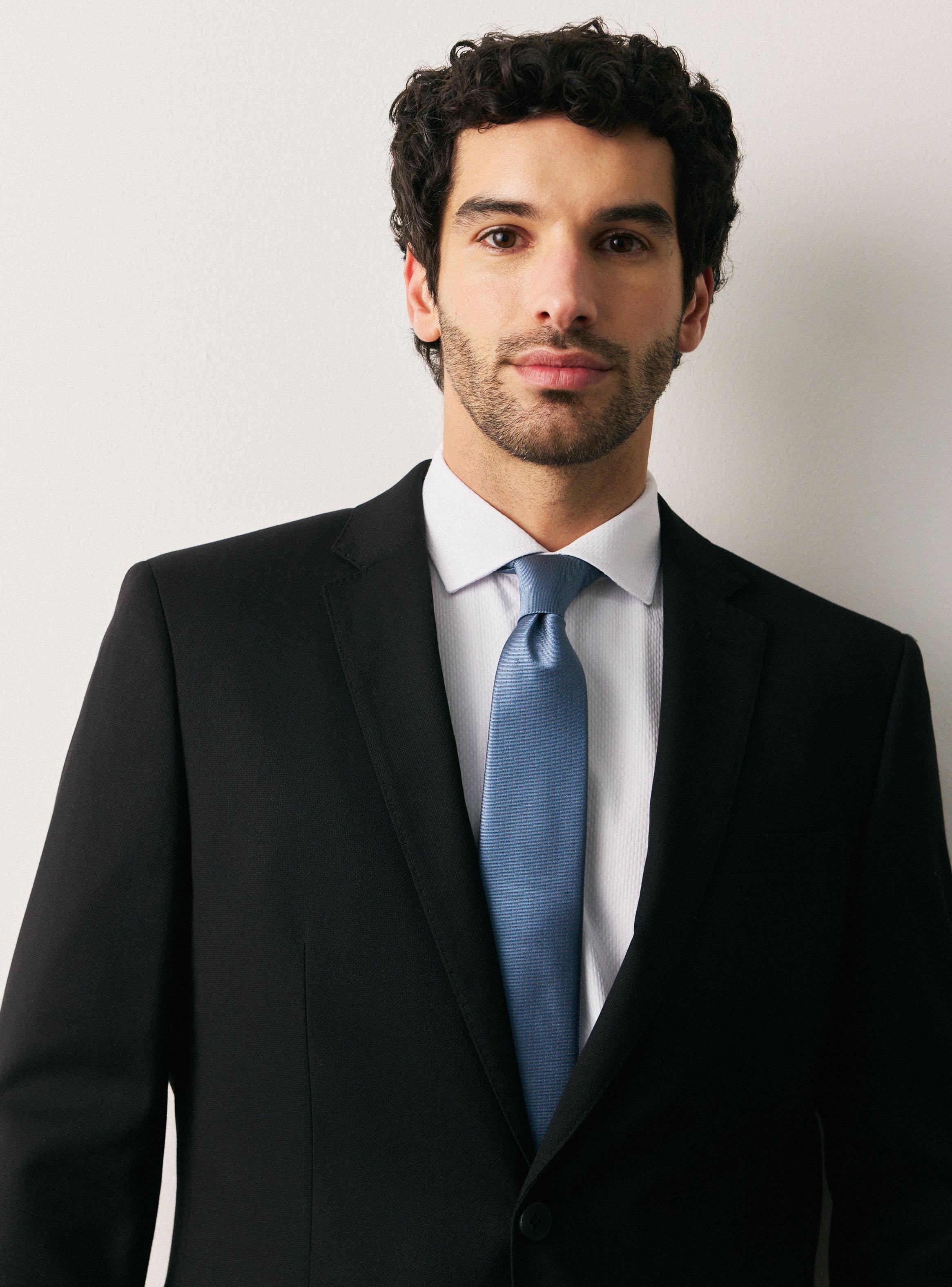 Traje Recto Texturado Slim Fit-2