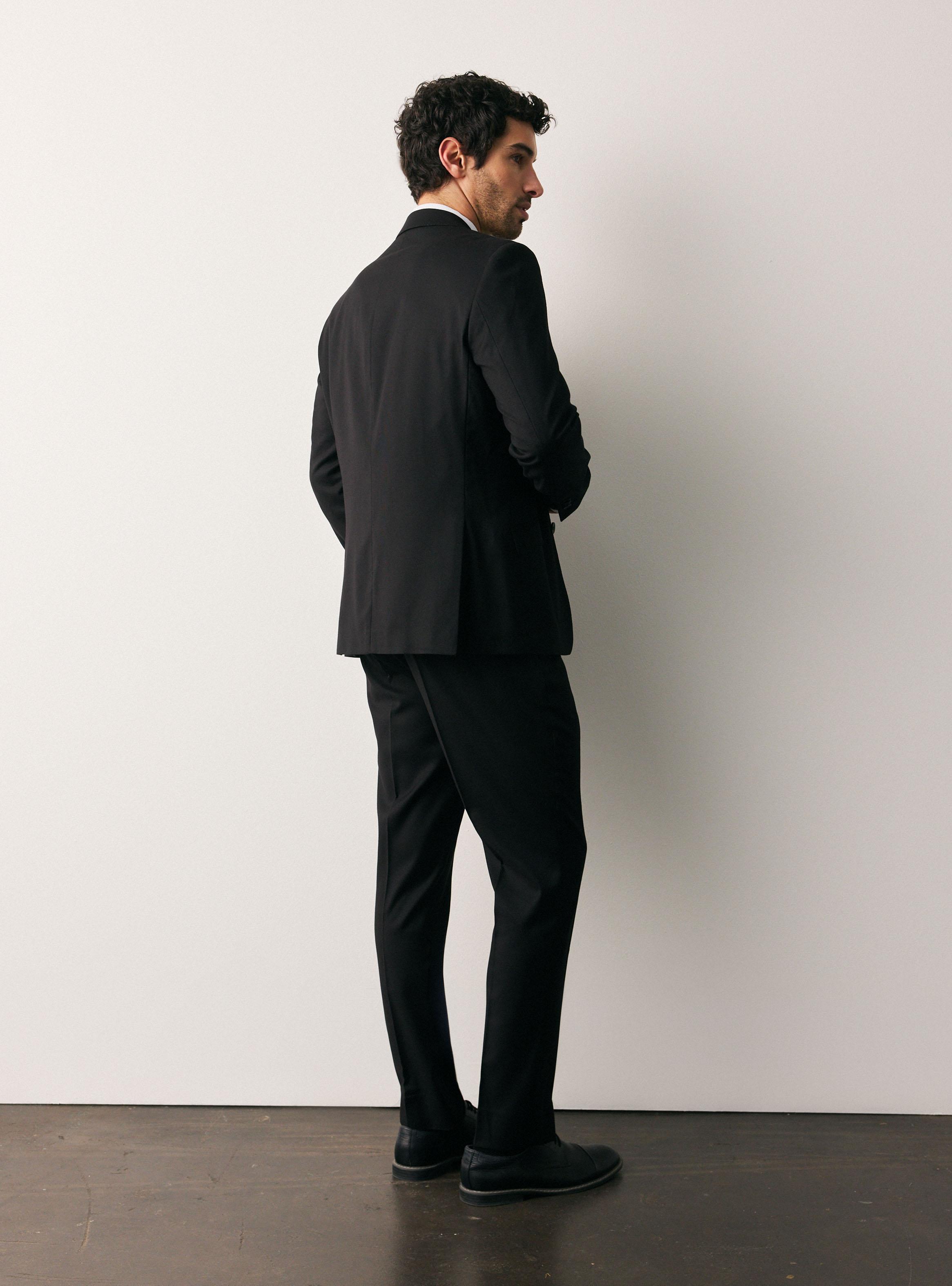 Traje Recto Texturado Slim Fit-5