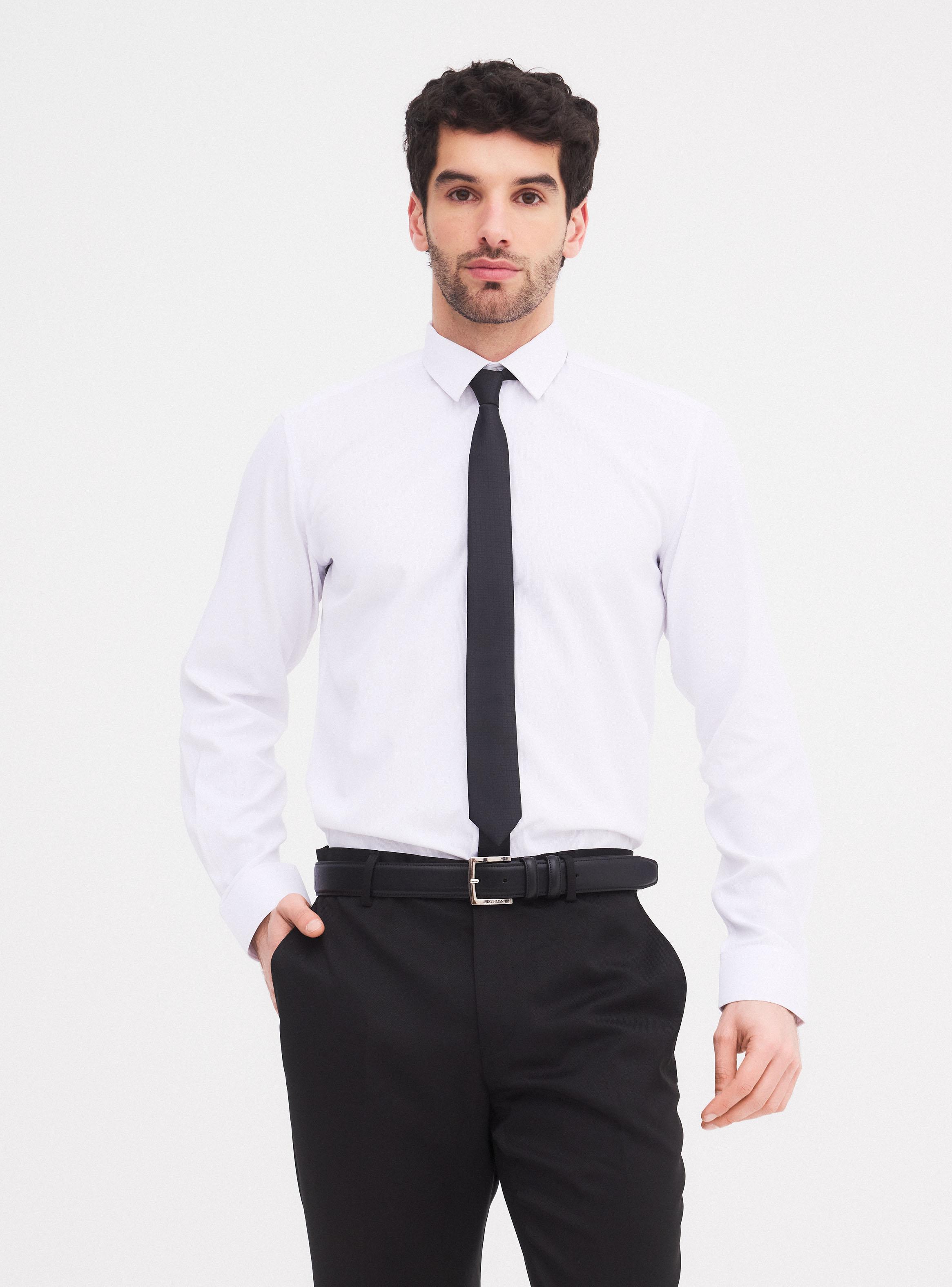 Camisa Slim Fit Fantasías y Texturas-0