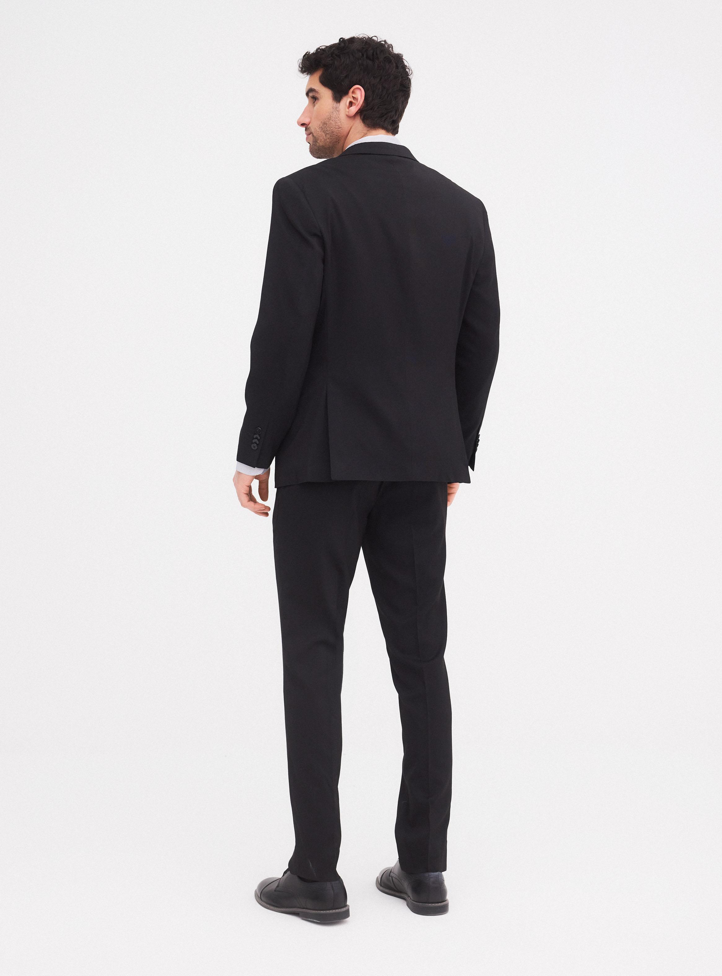 Traje Slim Fit Texturado Dos Colas-5