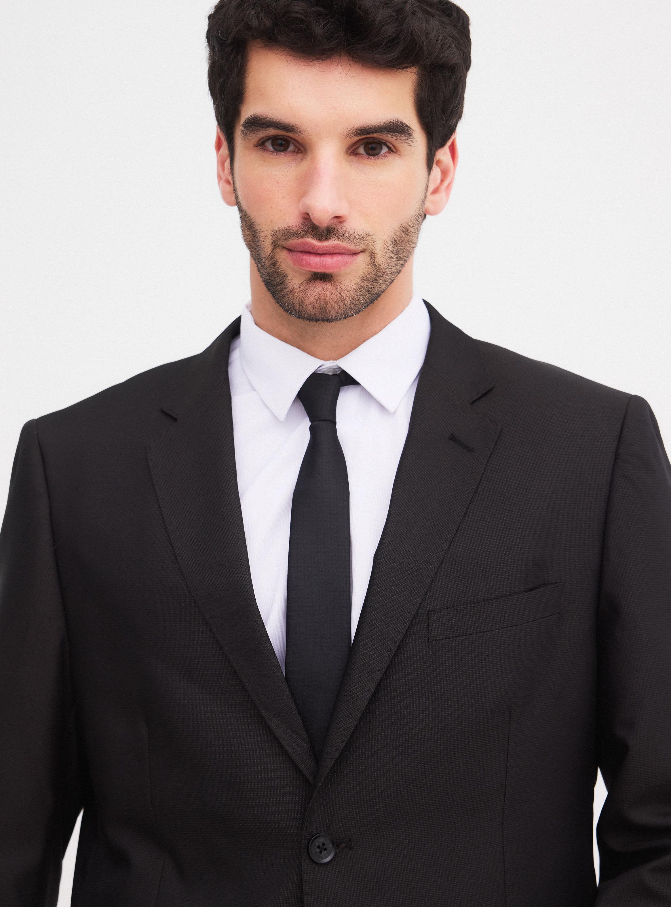 Traje Slim Fit Dos Colas Texturado-2