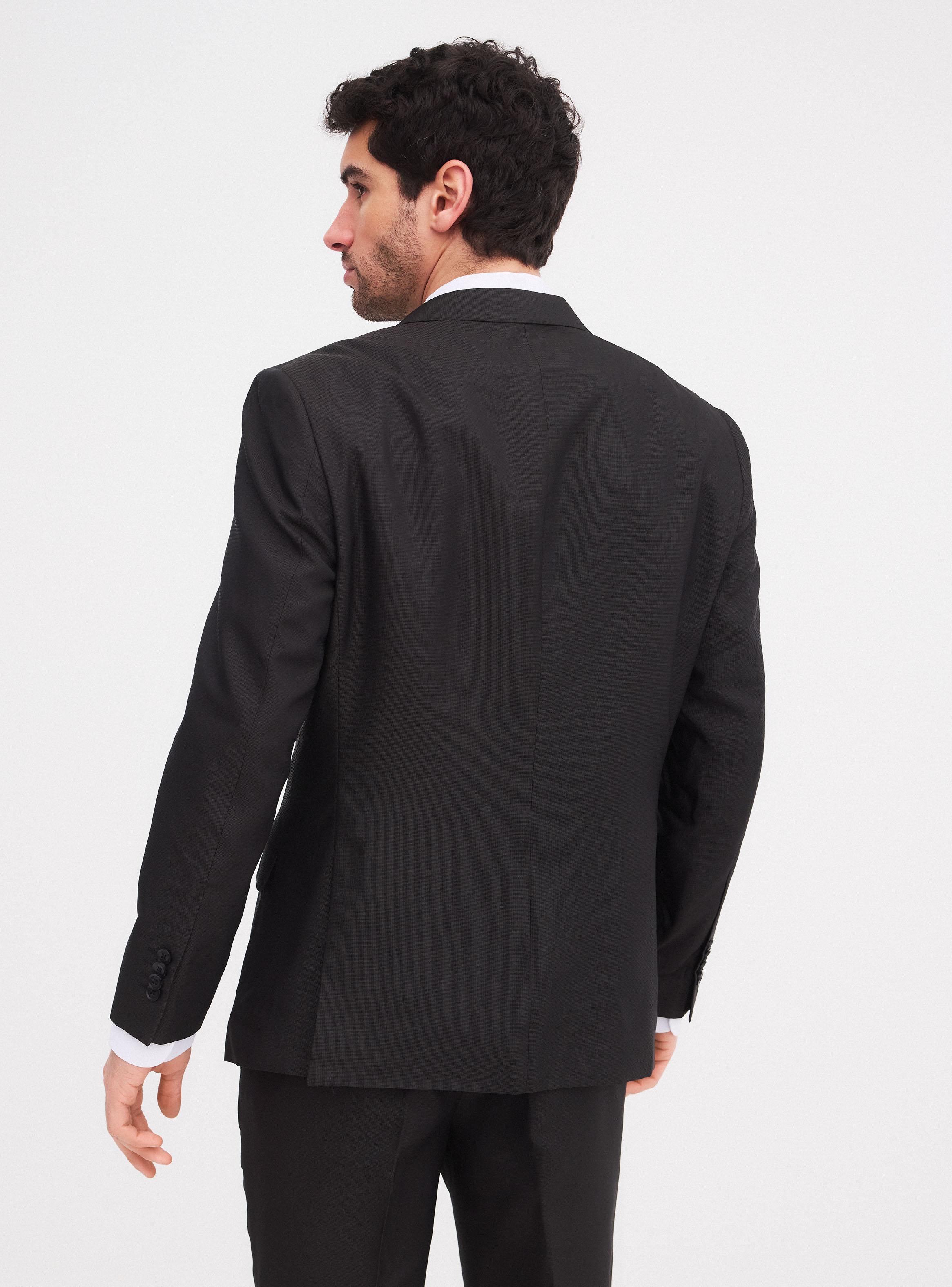 Traje Slim Fit Dos Colas Texturado-1