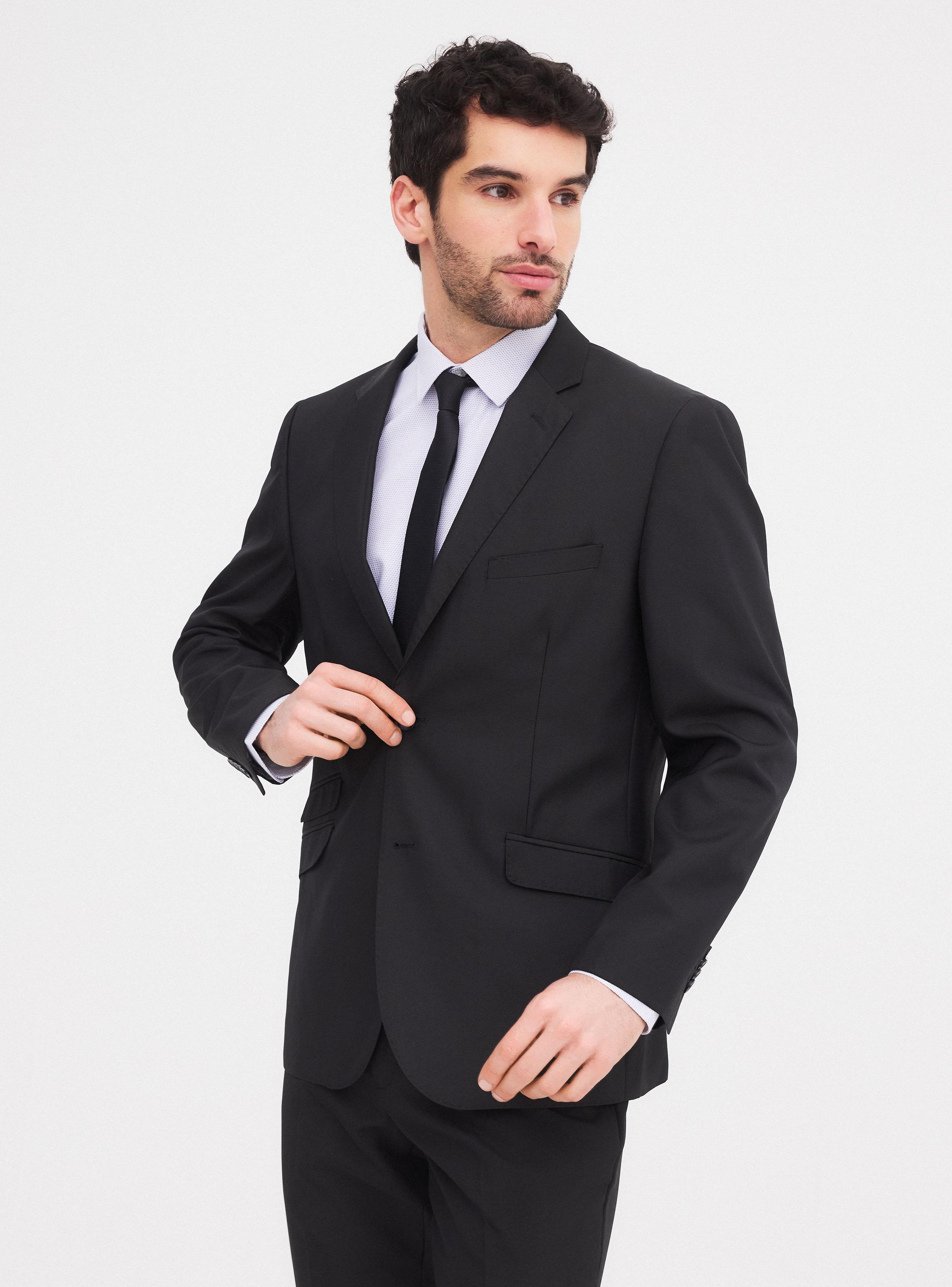 Traje Slim Fit Dos Colas Texturado-0