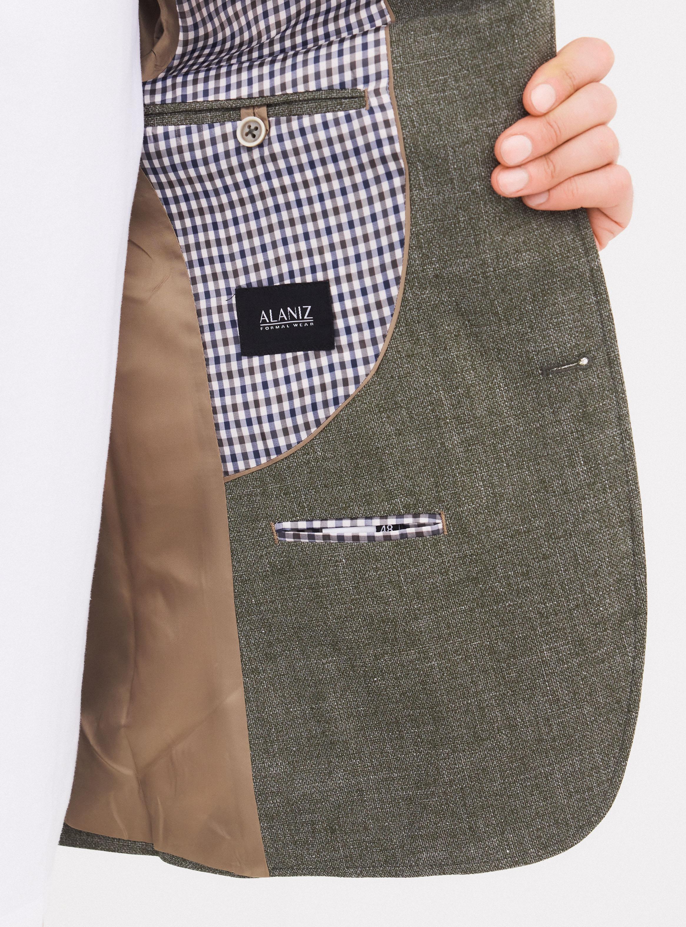 Vestón Recto Texturado Slim Fit-3