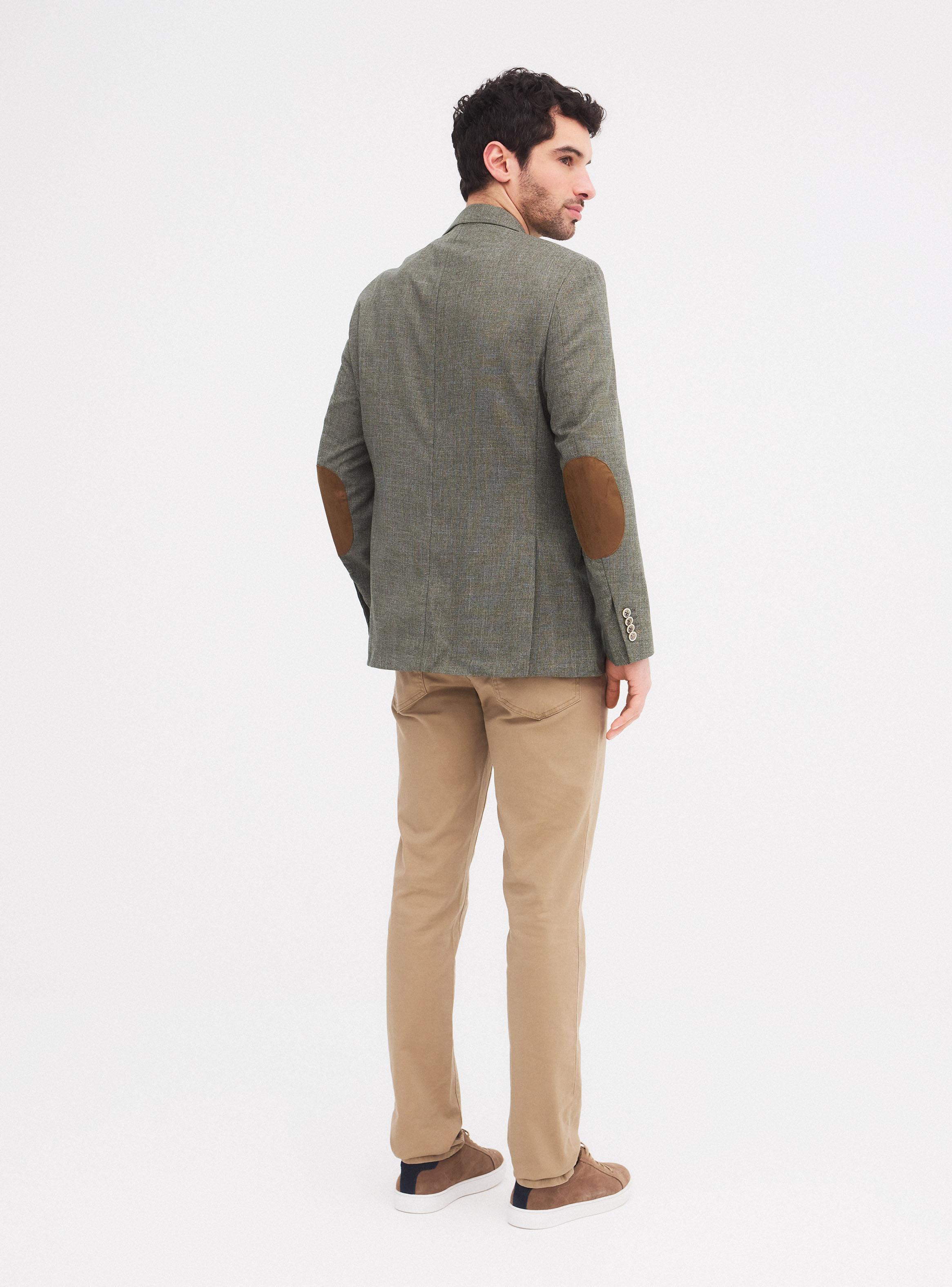 Vestón Recto Texturado Slim Fit-5
