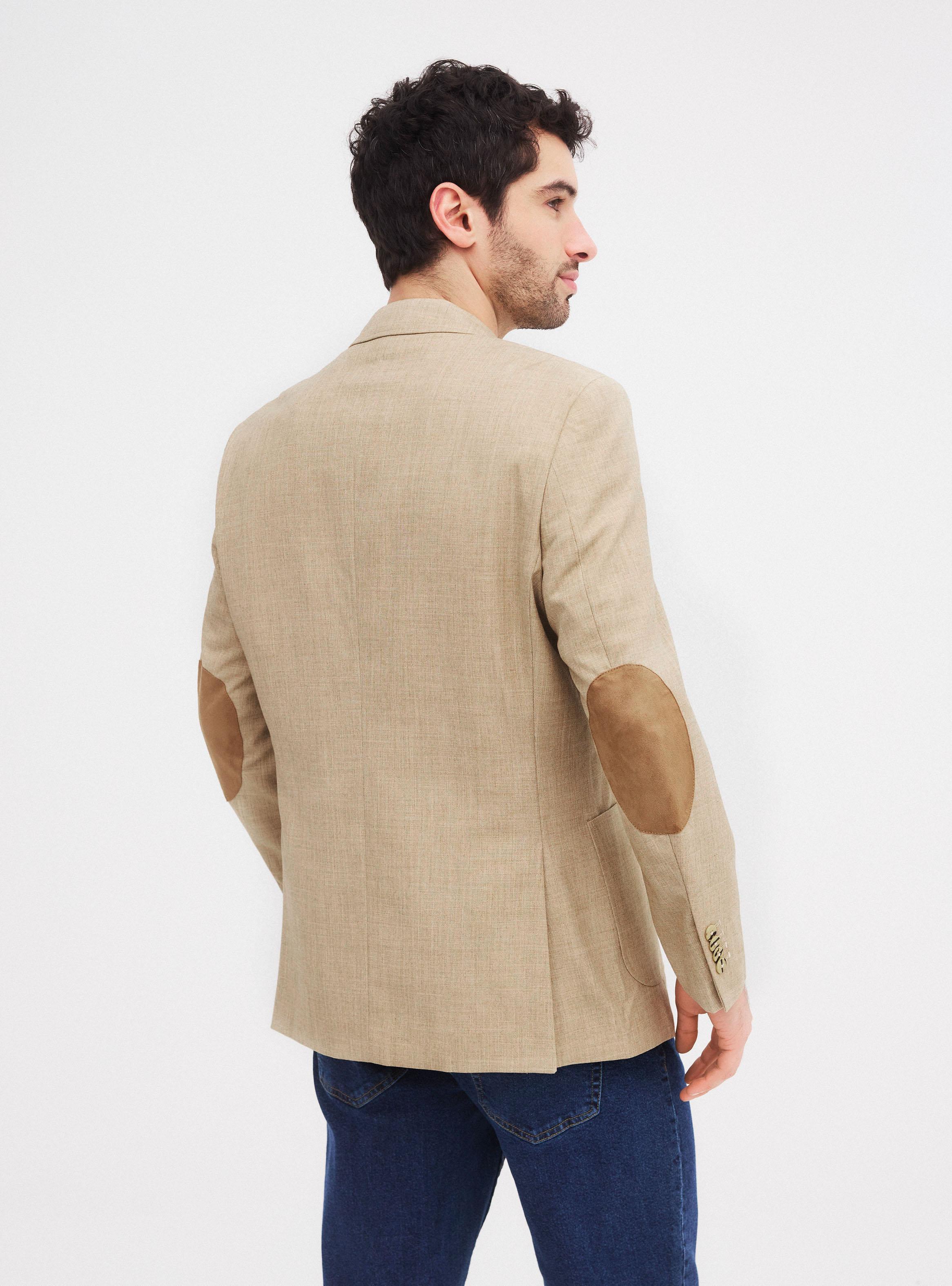 Veston Recto Regular Fit Texturado-1