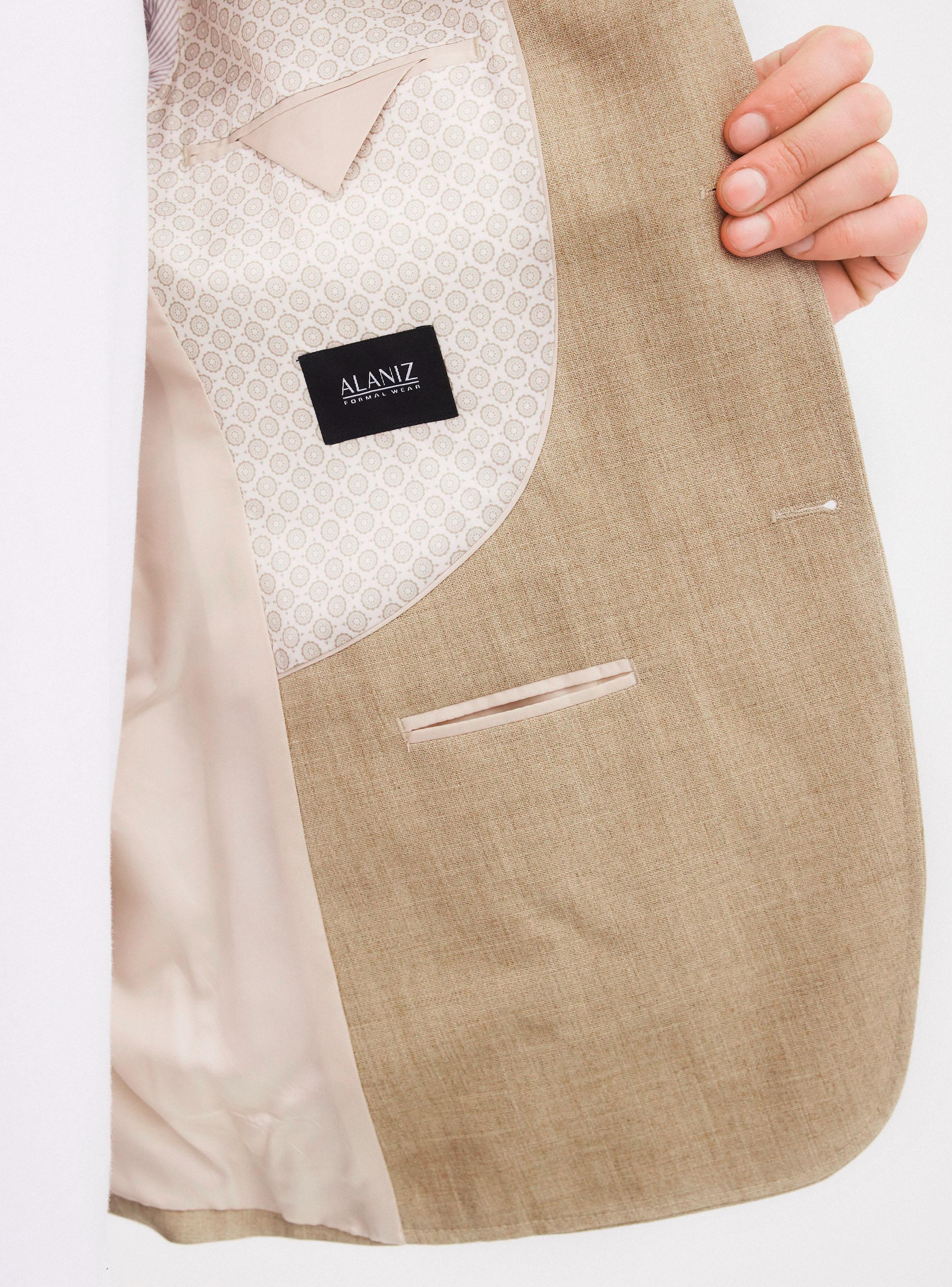 Veston Recto Regular Fit Texturado-3
