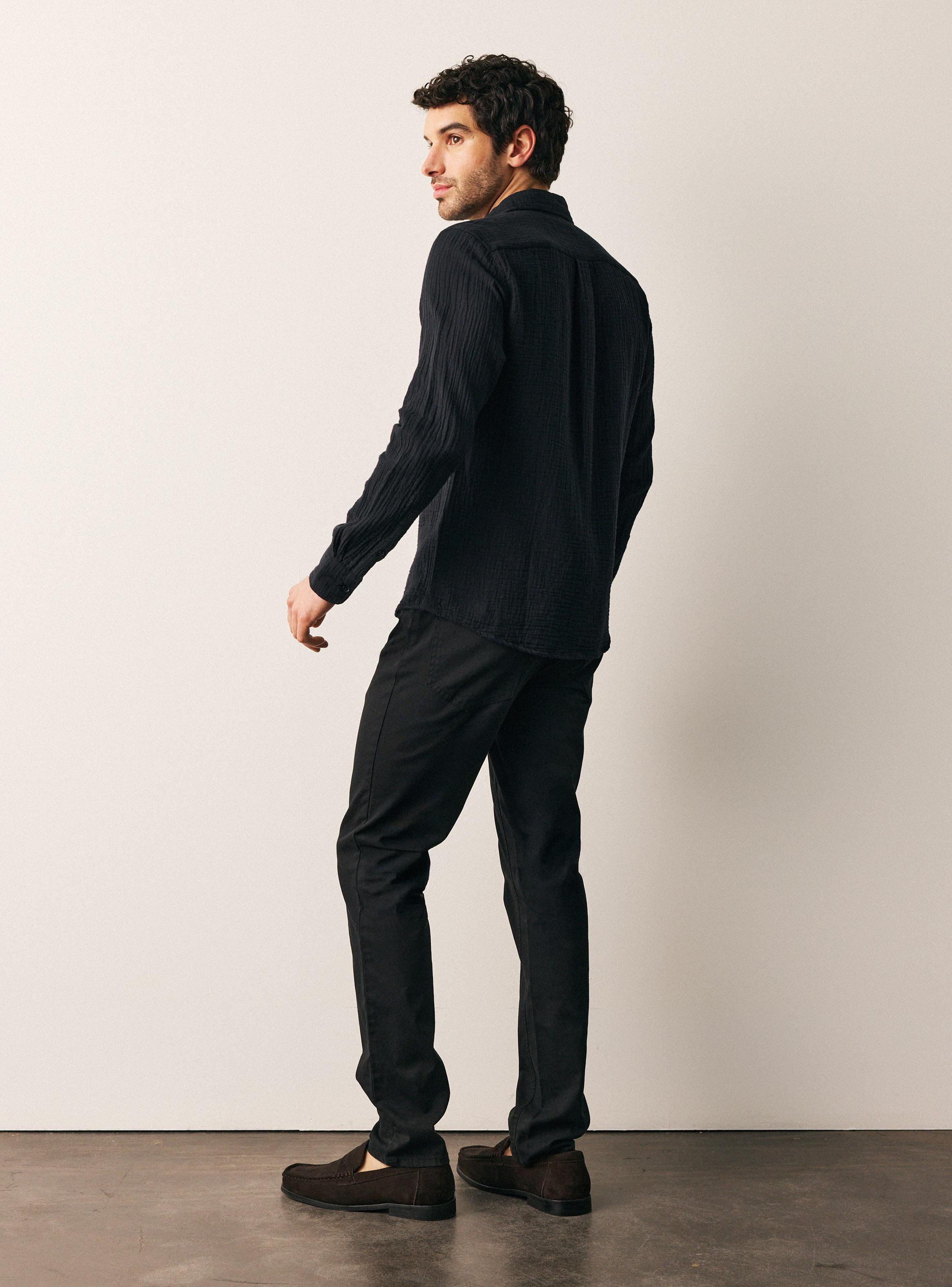 Camisa Manga Larga Wrinkle-5