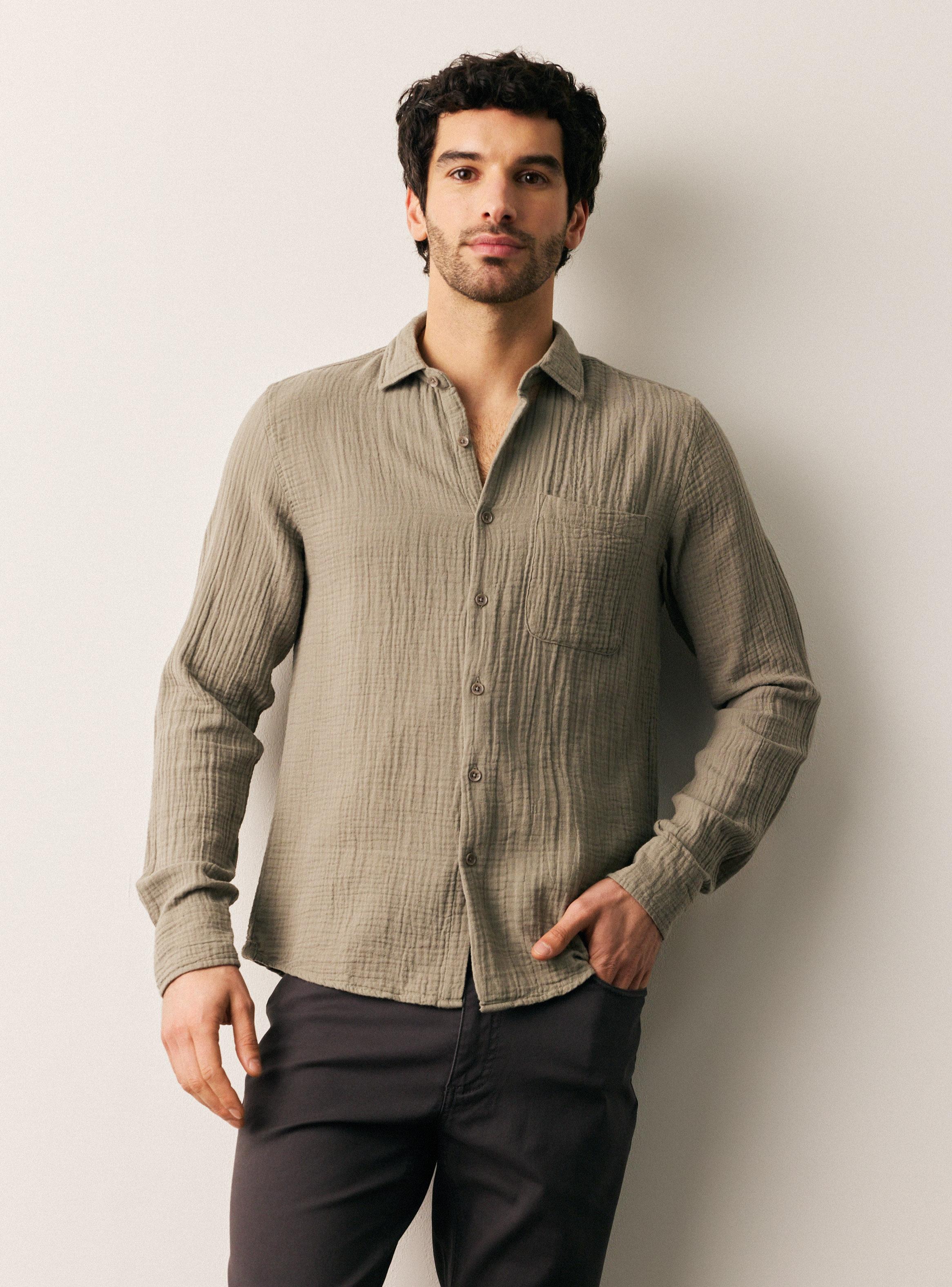 Camisa Manga Larga Wrinkle-0