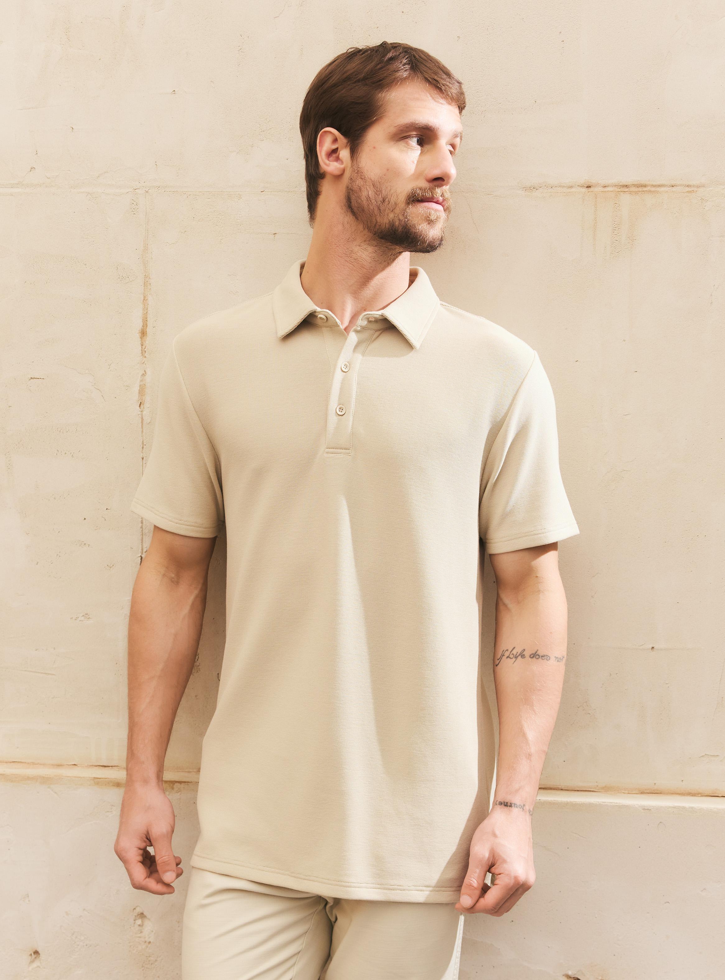 Polera Pique Texturada-0