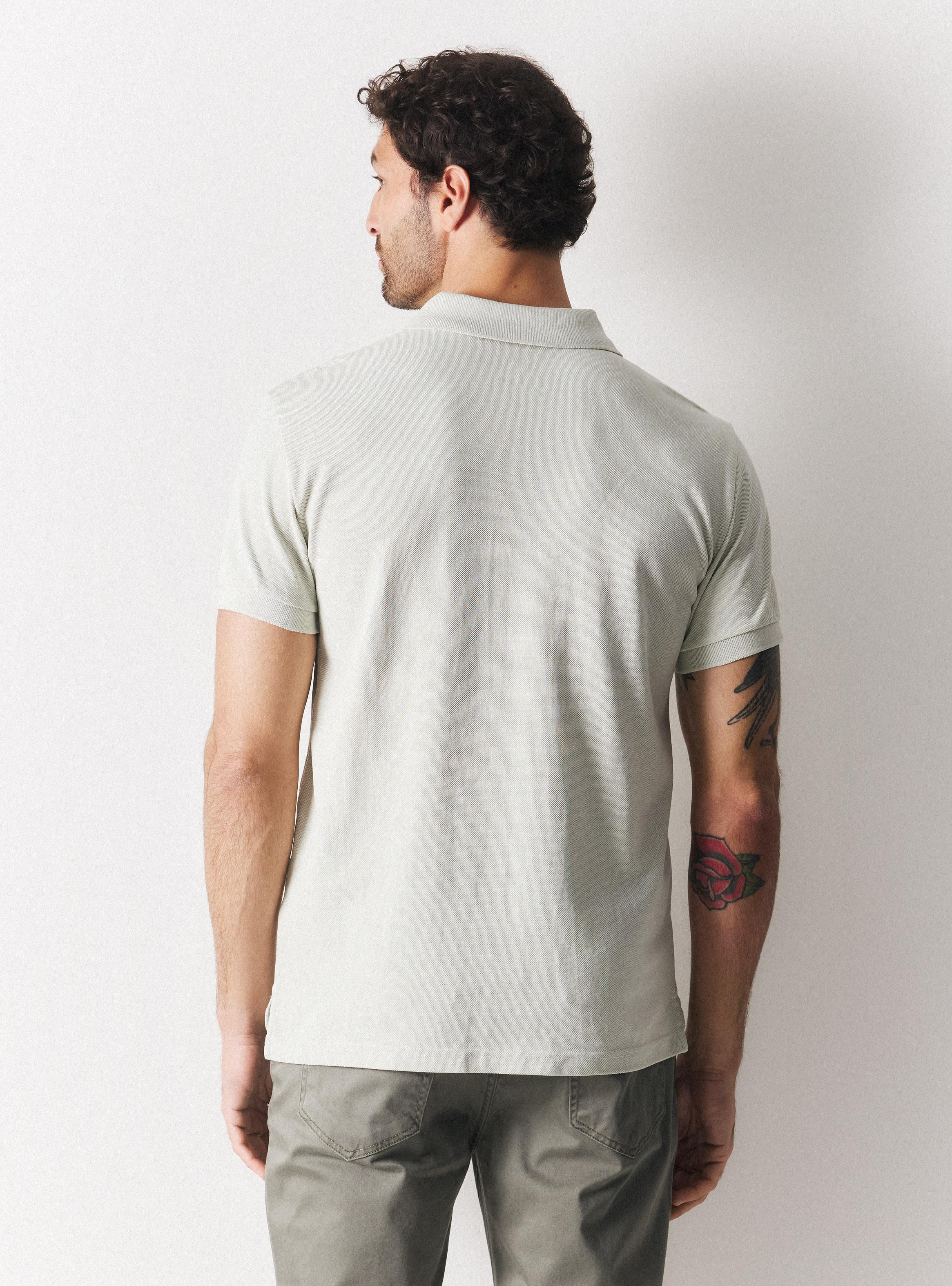 Polera Cuello Polo Piqué-1