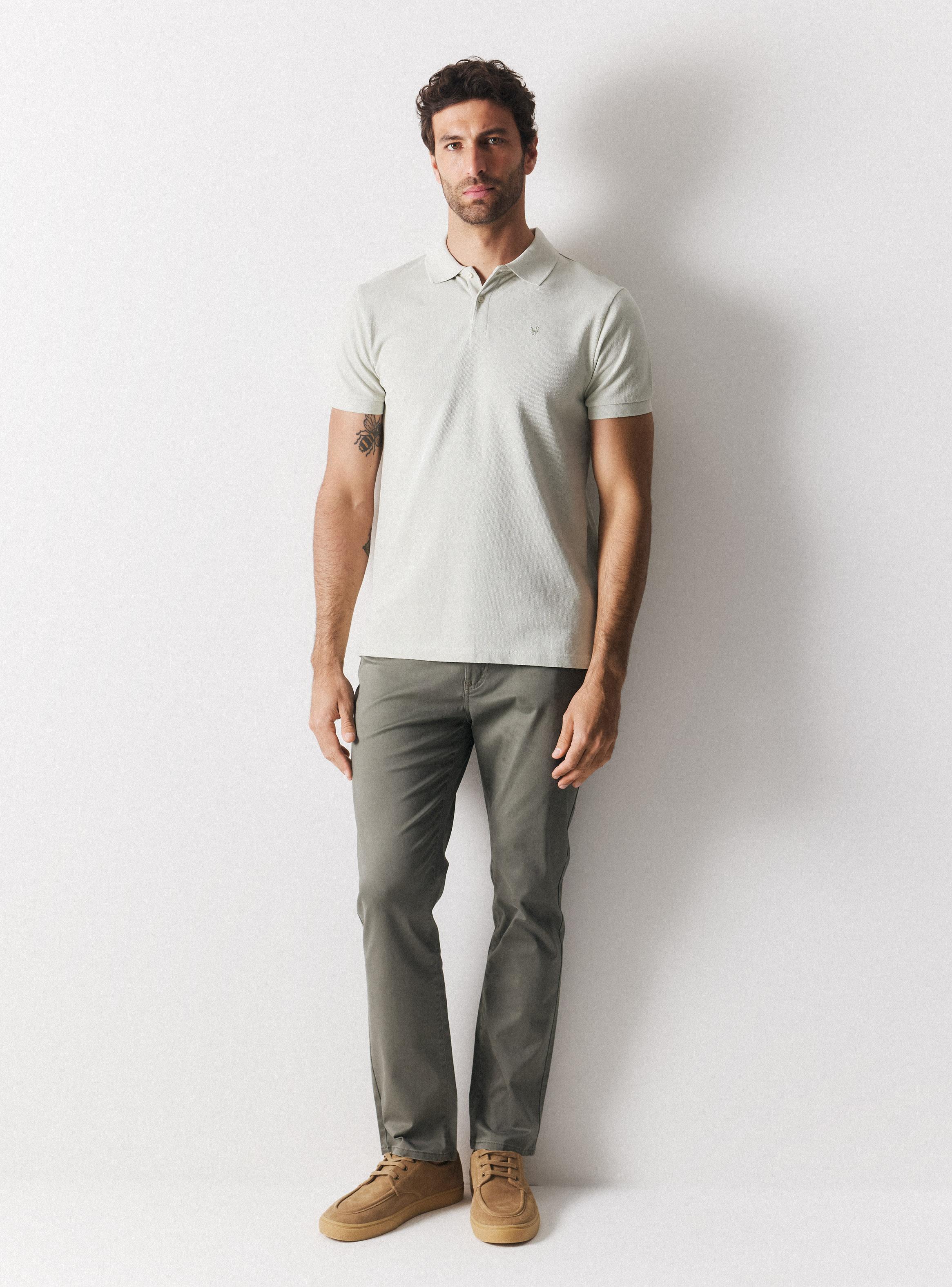 Polera Cuello Polo Piqué-4