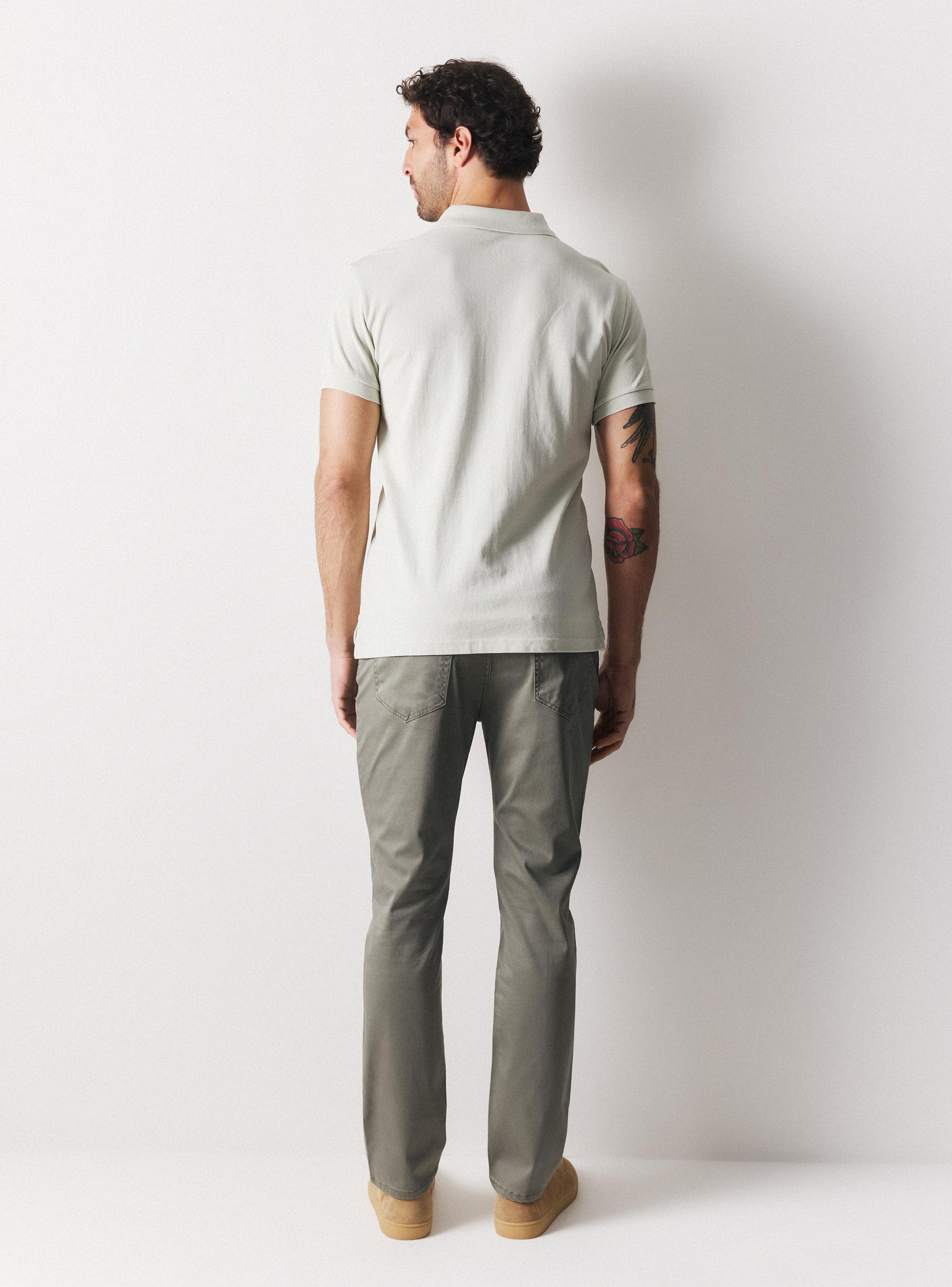 Polera Cuello Polo Piqué-5