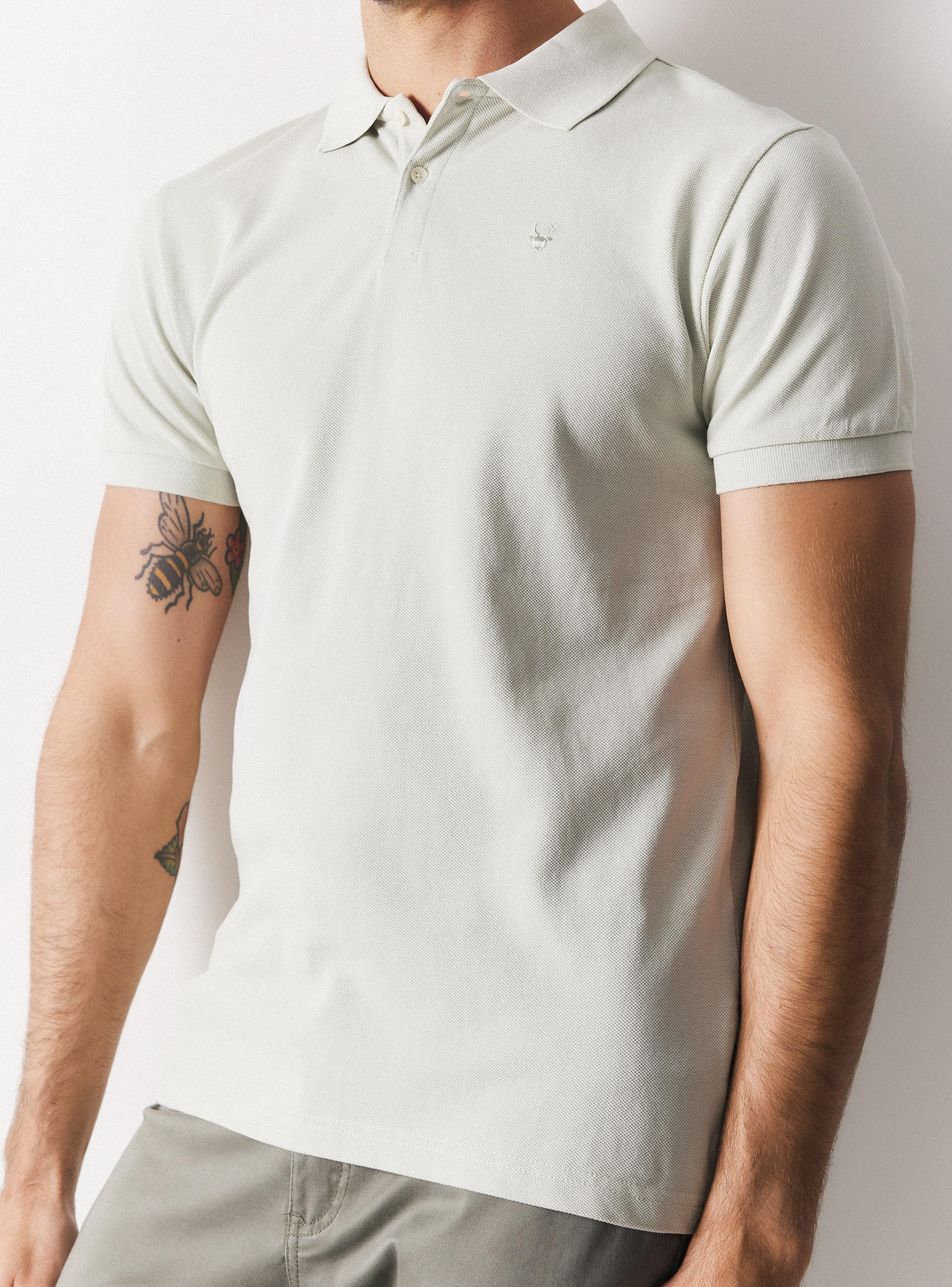 Polera Cuello Polo Piqué-3