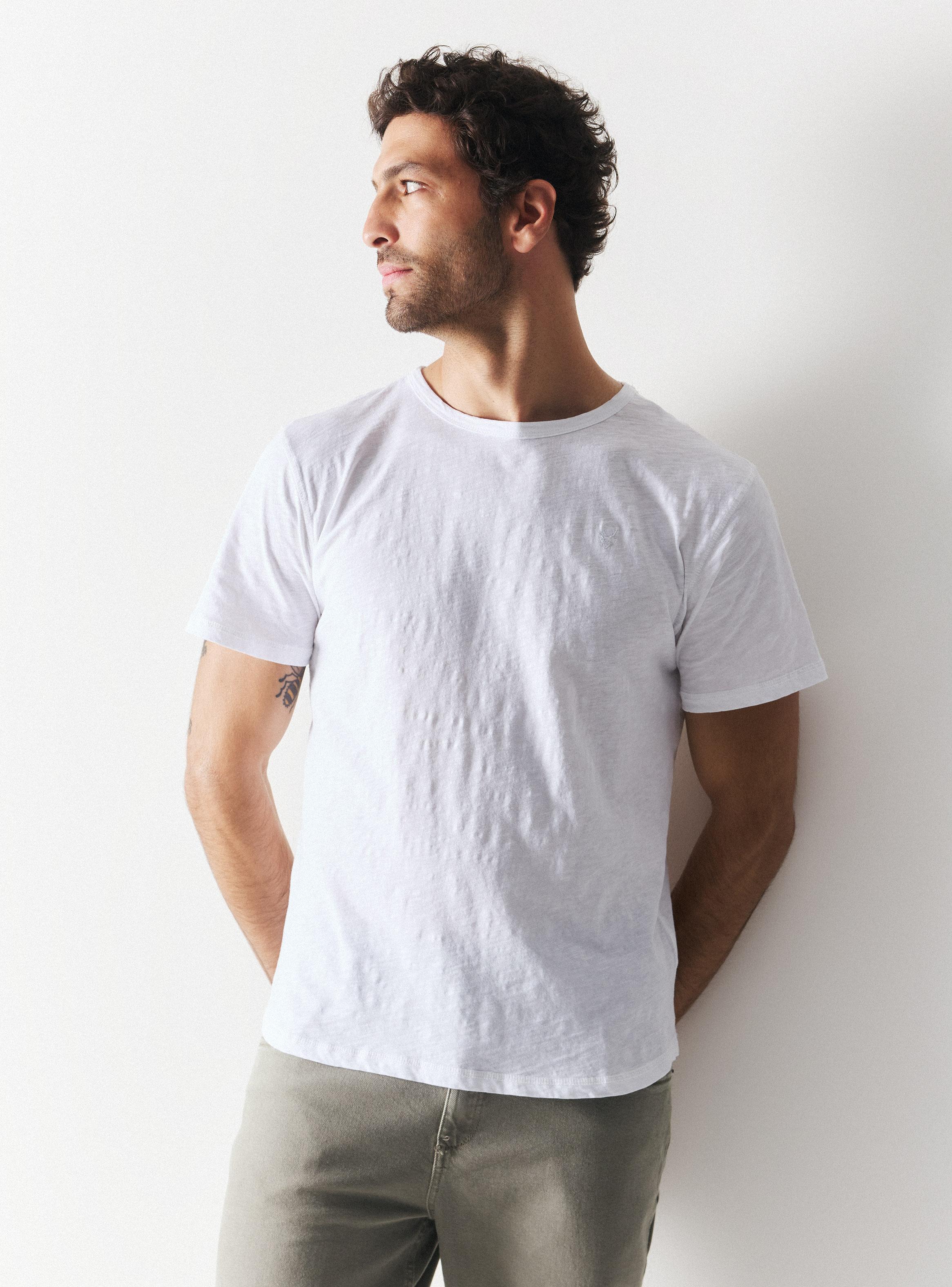 Polera Cuello Redondo Lisa Algodón-0