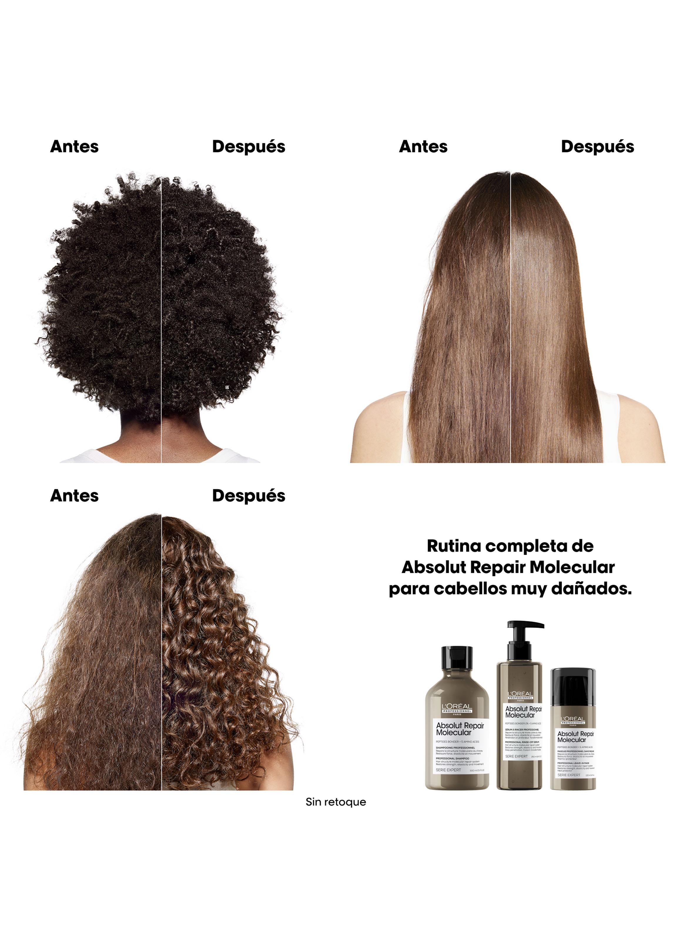 Set Profesional Reparación Molecular Shp + Máscara-3