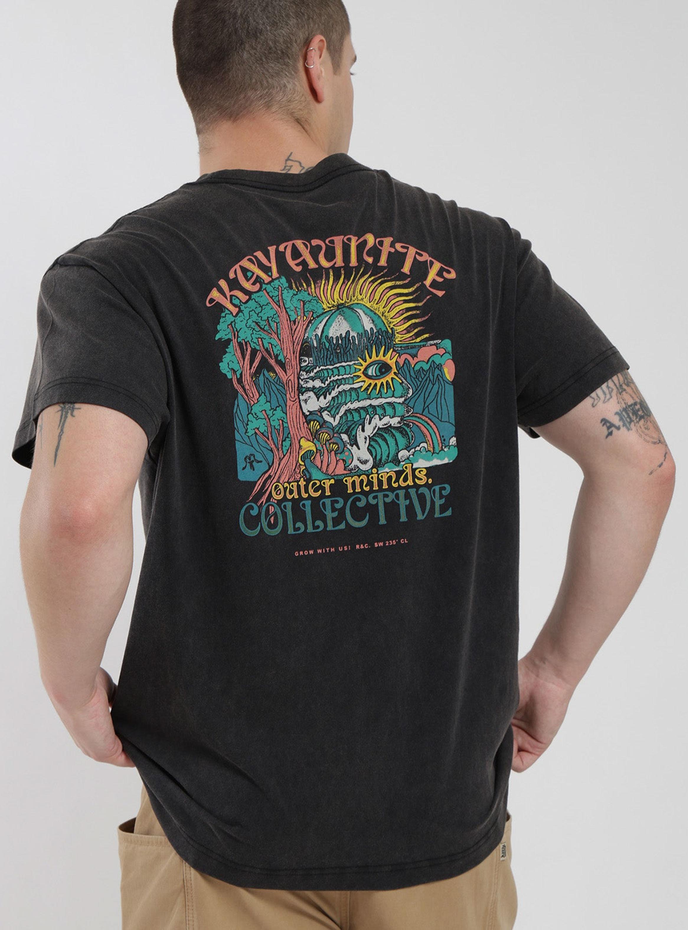 Polera Print Solid Manga Corta-1