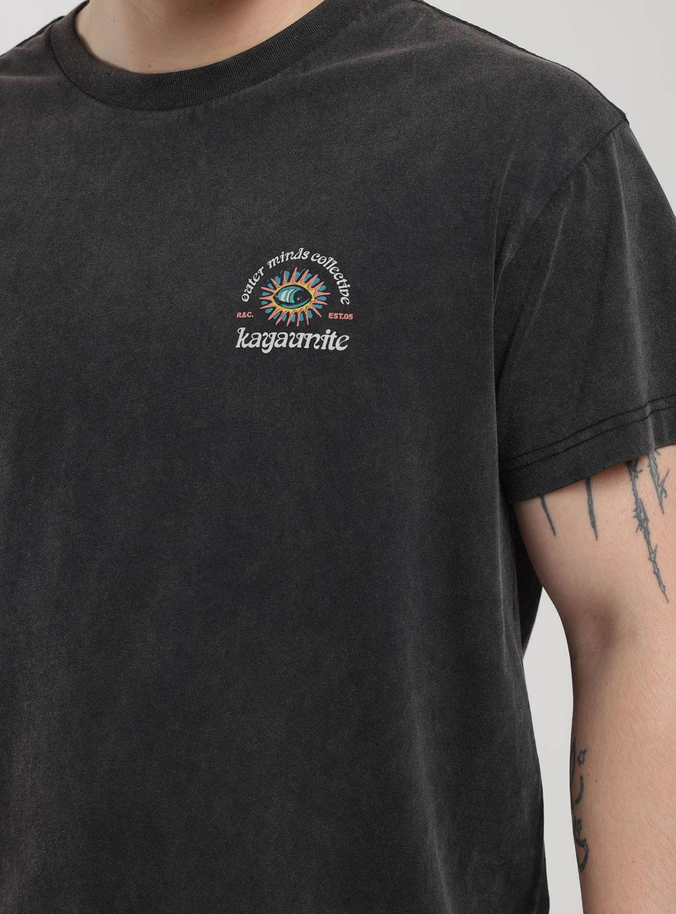 Polera Print Solid Manga Corta-2