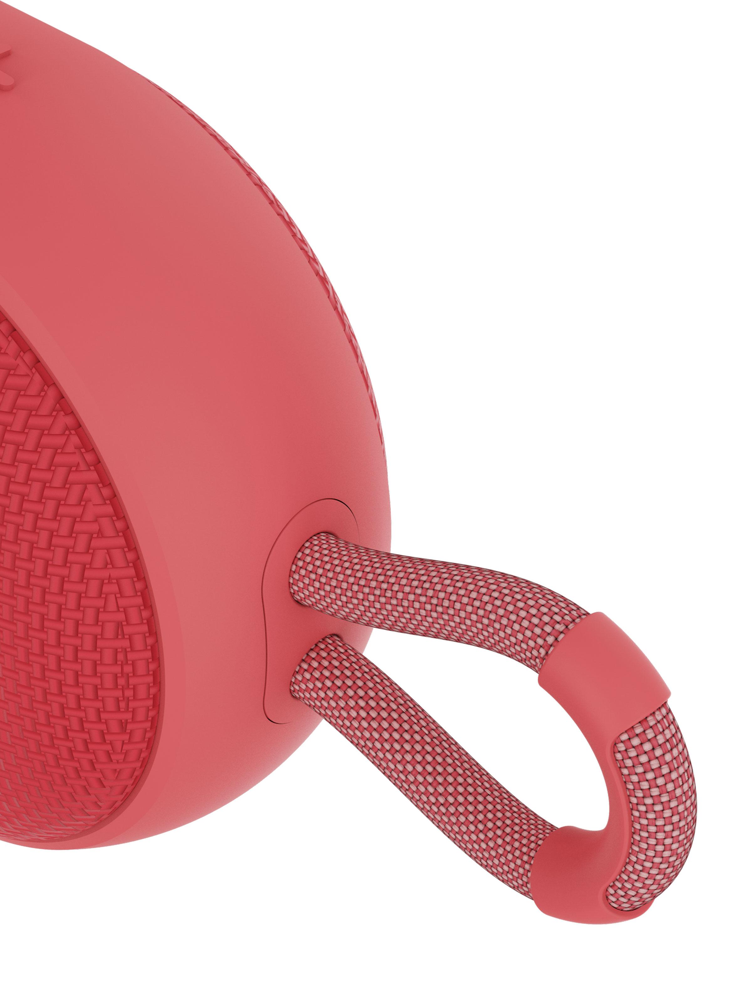 Parlante Bluetooth Portátil Groove Splash Rojo-5