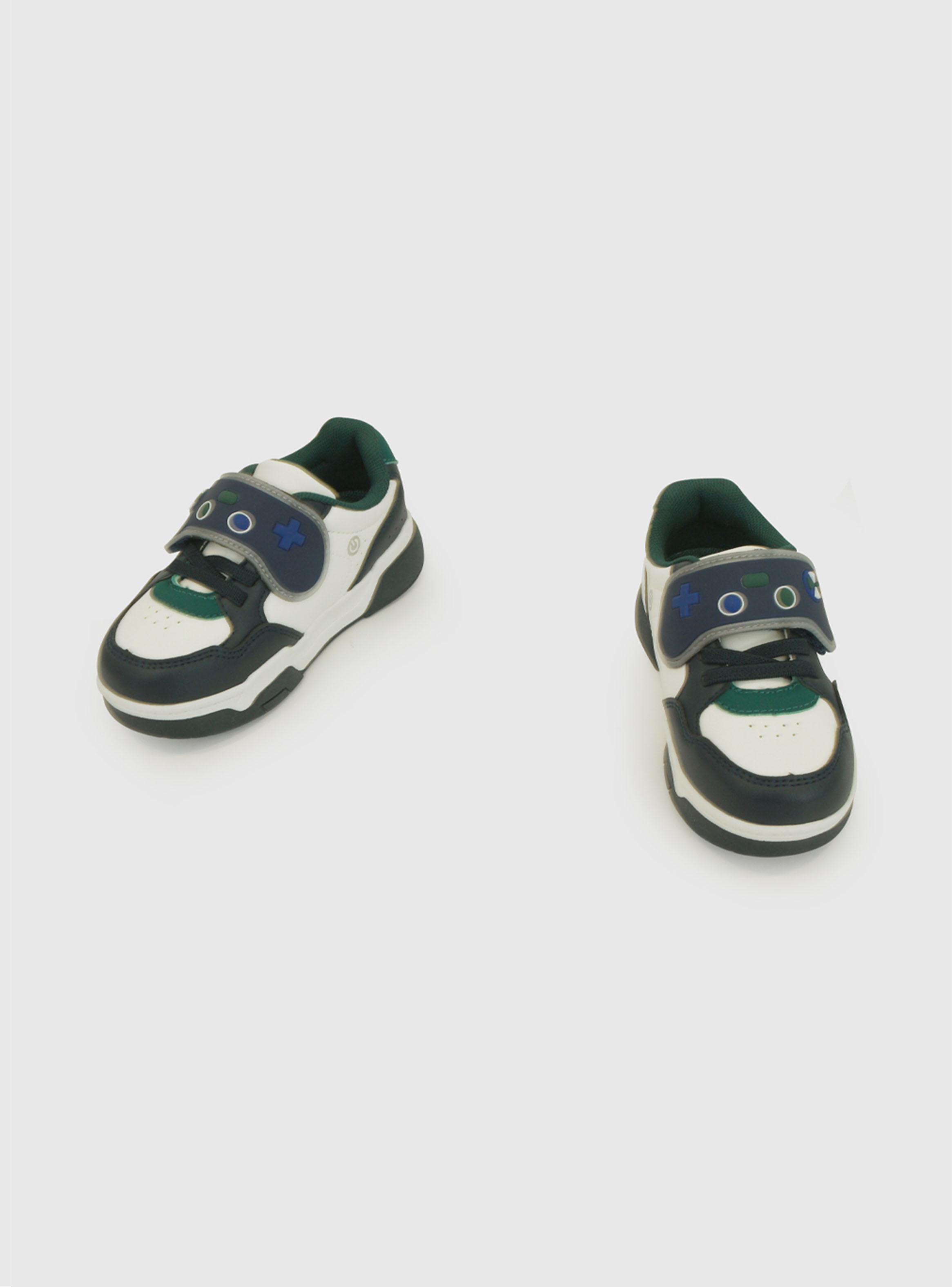 Zapatilla Urbana Luces Gamer Velcro Niño-4