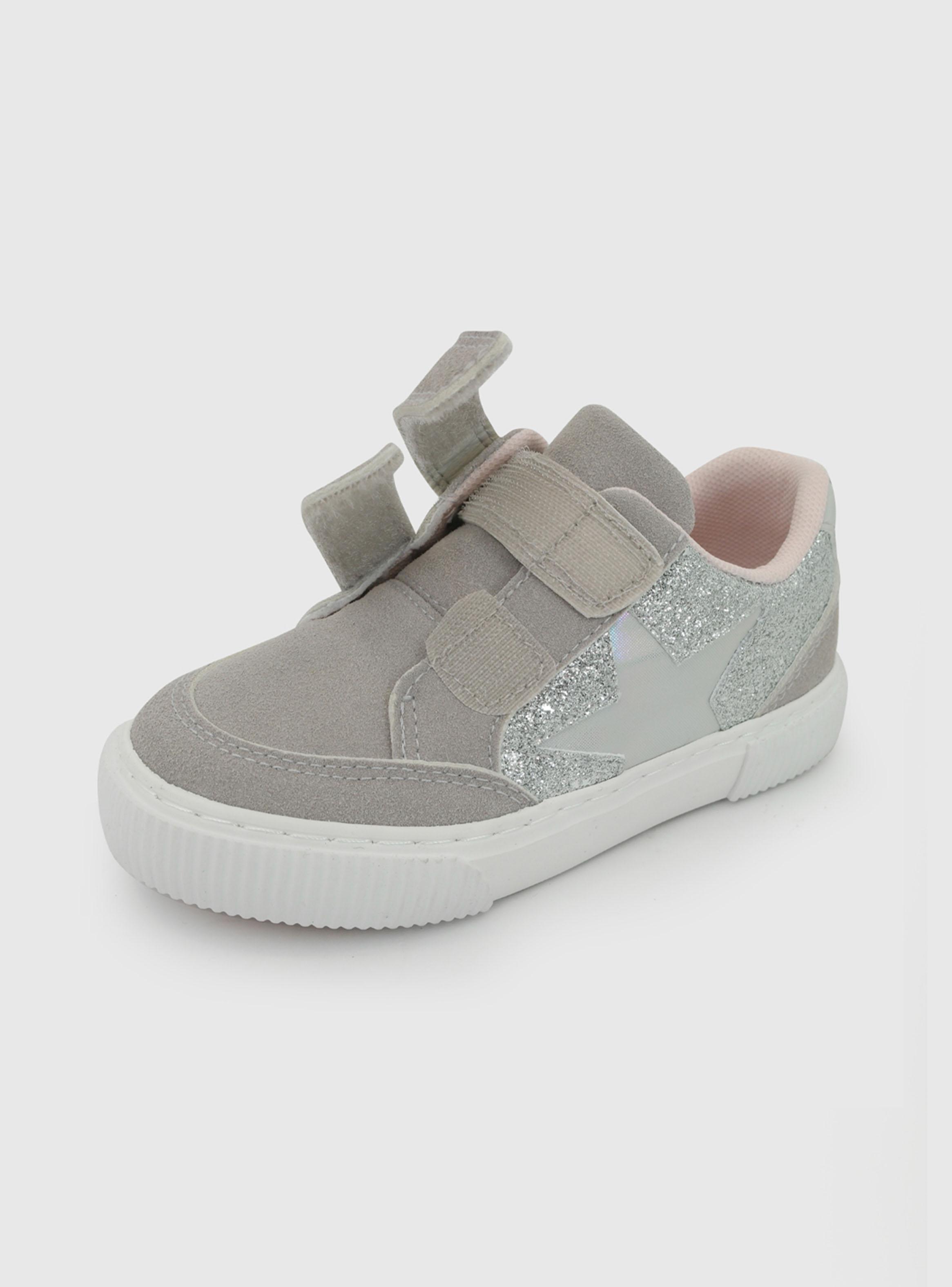 Zapatilla Urbana Print Estrella 2 Velcros Niña-2