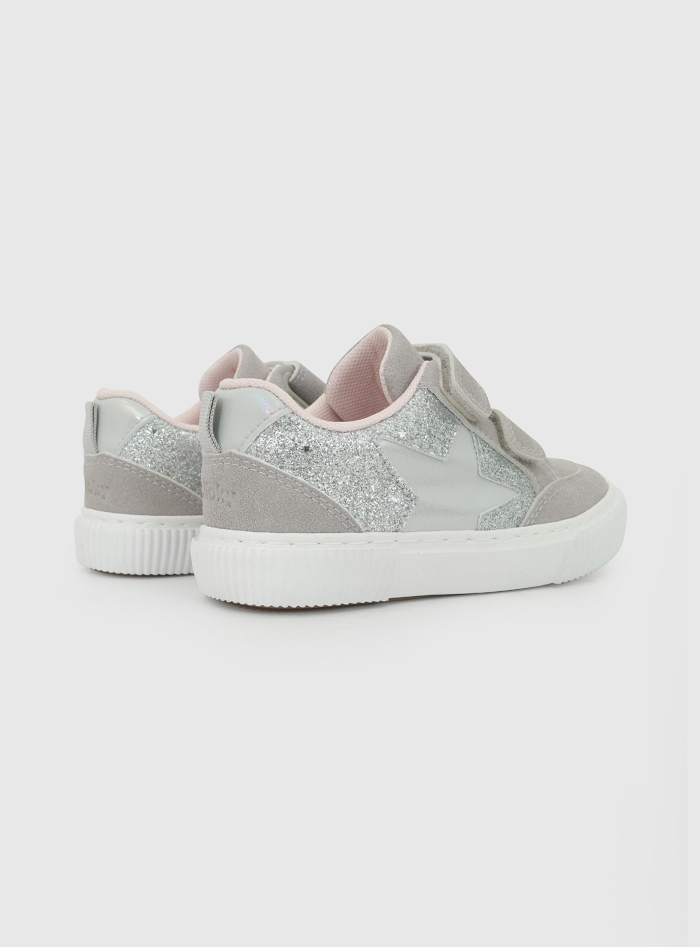 Zapatilla Urbana Print Estrella 2 Velcros Niña-3