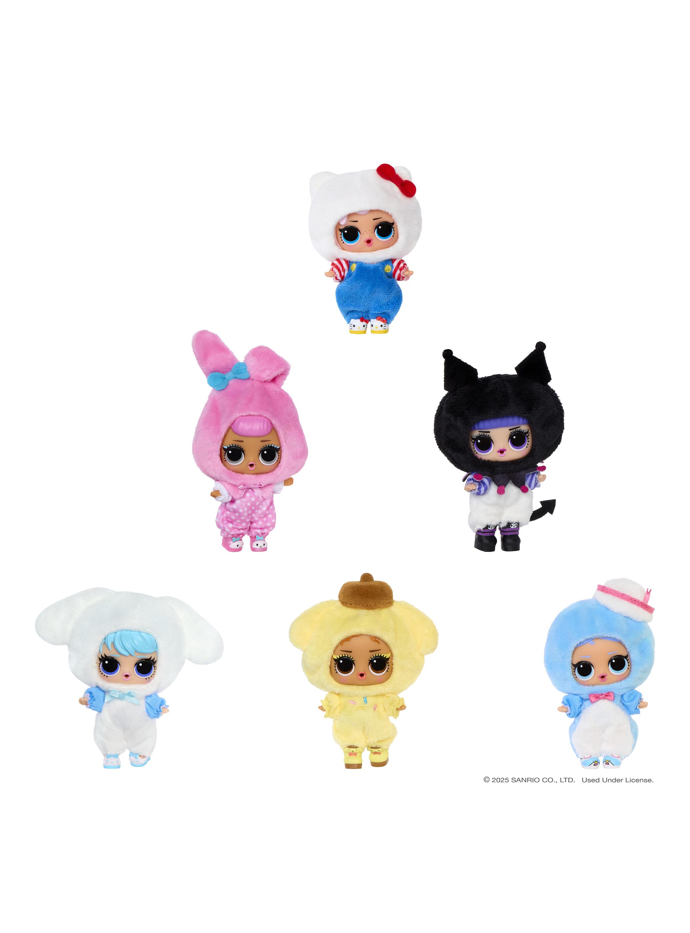 Muñeca L.O.L. Surprise vs Hello Kitty Plush Sorpresa-1